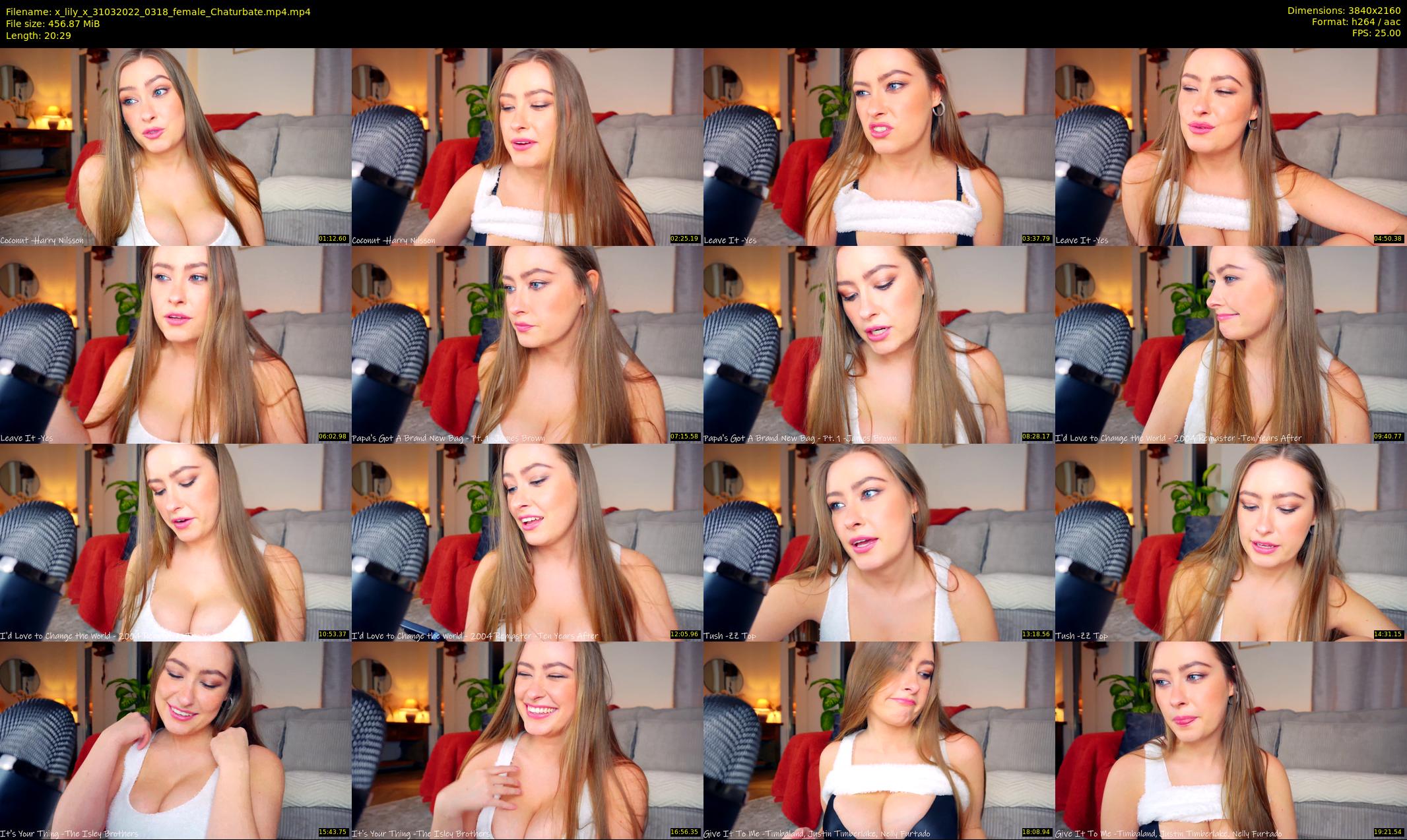 x_lily_x — 21 minute Chaturbate female cam show recording, 4K, Mar 31, 2022