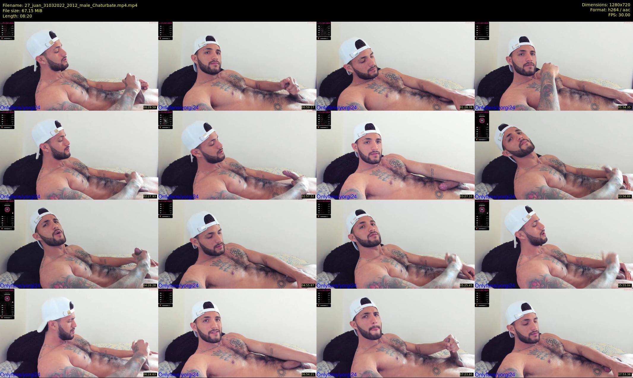27_juan — 9 minute Chaturbate male cam show recording, 720p, Mar 31, 2022