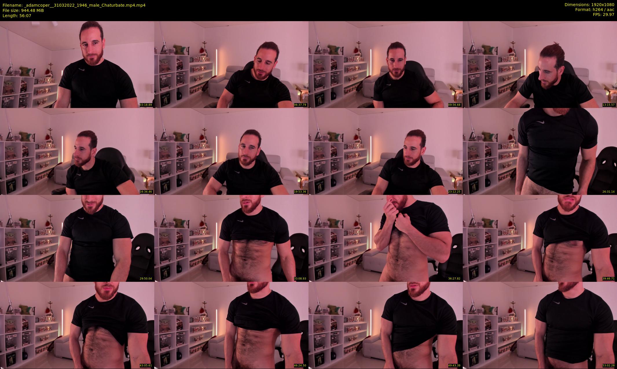 _adamcoper_ — 57 minute Chaturbate male cam show recording, 1080p, Mar 31, 2022