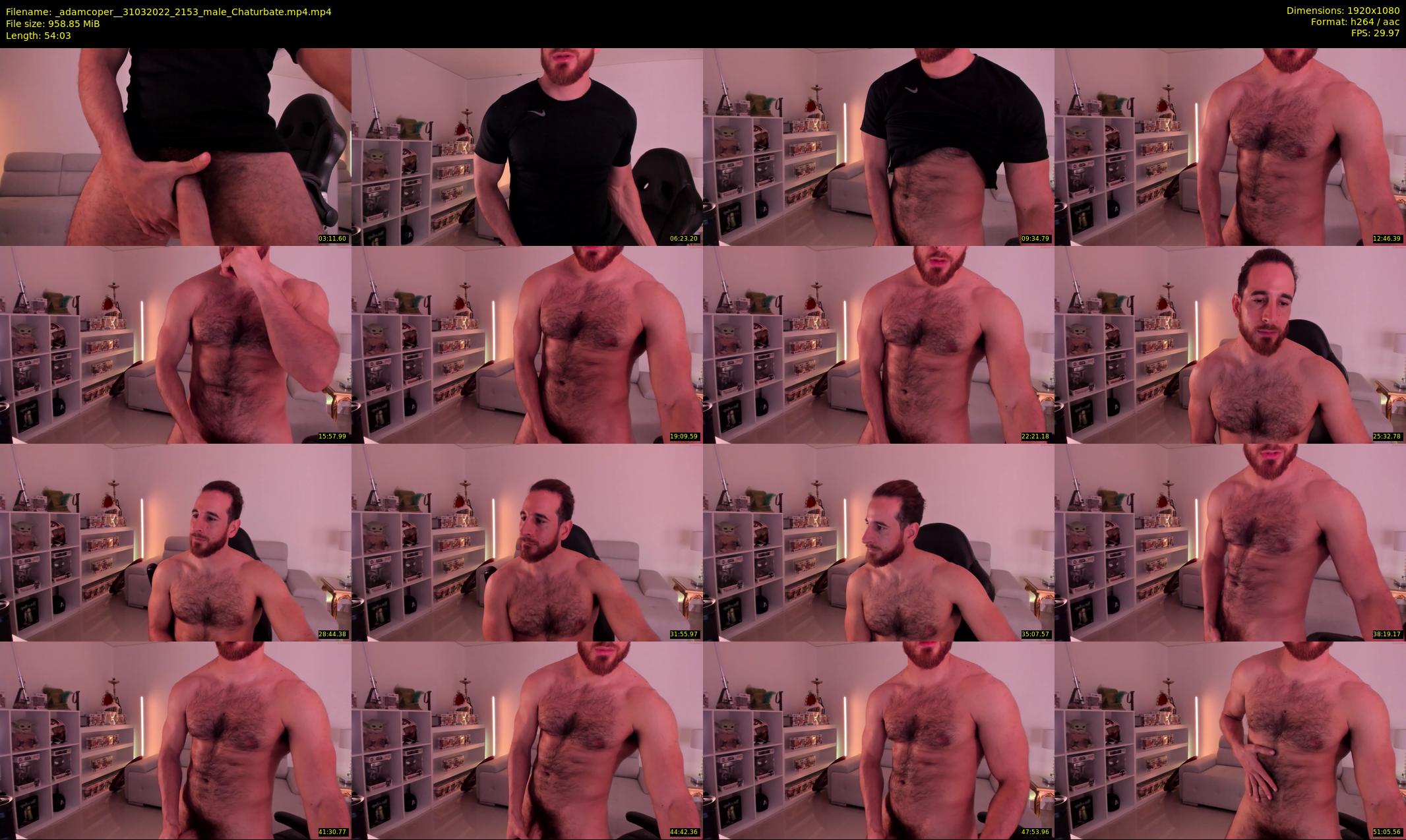_adamcoper_ — 55 minute Chaturbate male cam show recording, 1080p, Mar 31, 2022