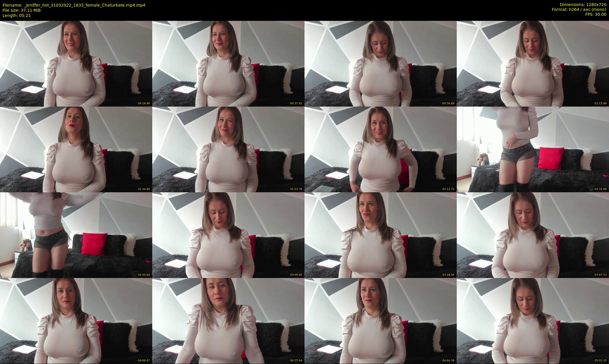 _jeniffer_hot — 6 minute Chaturbate female cam show recording, 720p, Mar 31, 2022