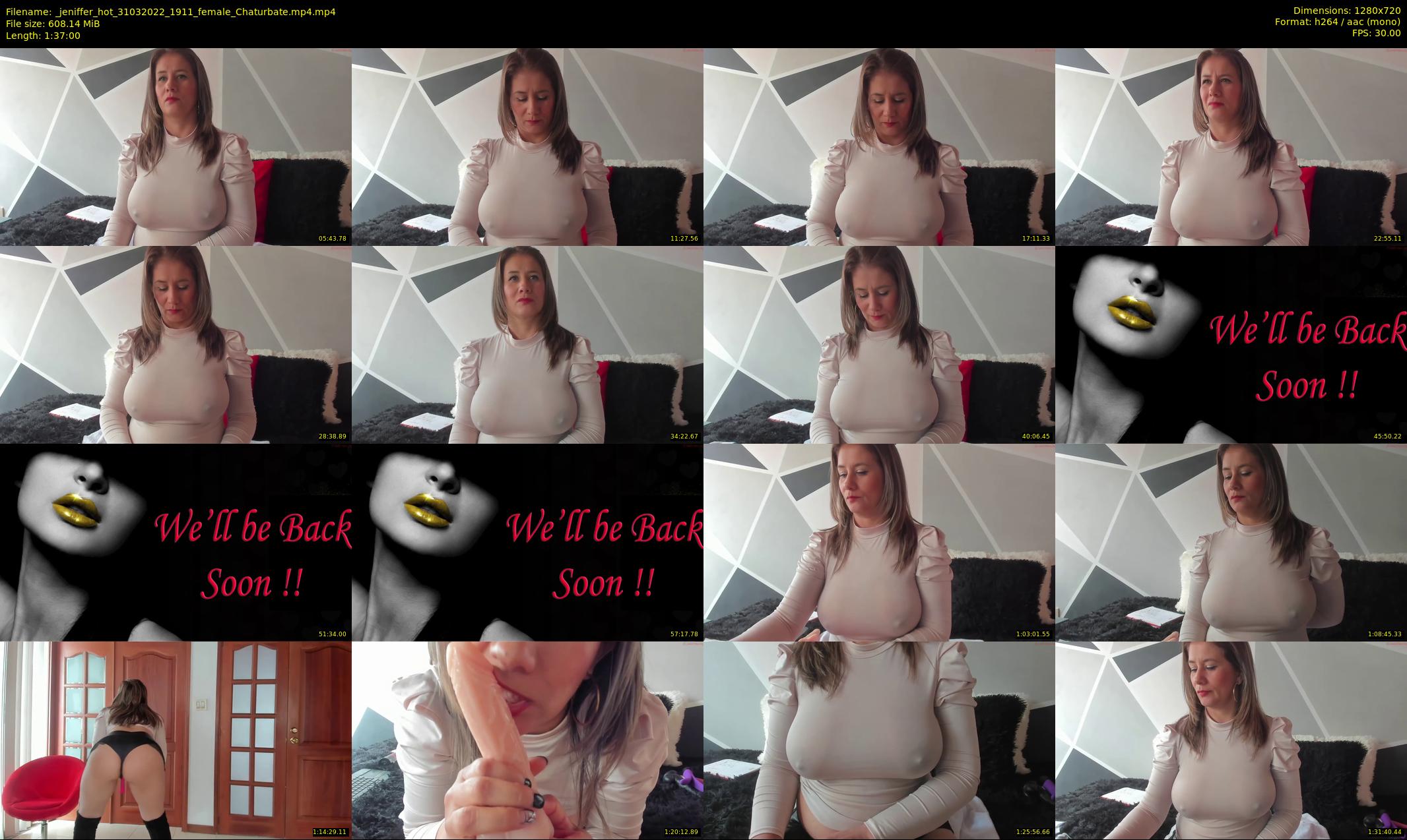 _jeniffer_hot — 97 minute Chaturbate female cam show recording, 720p, Mar 31, 2022