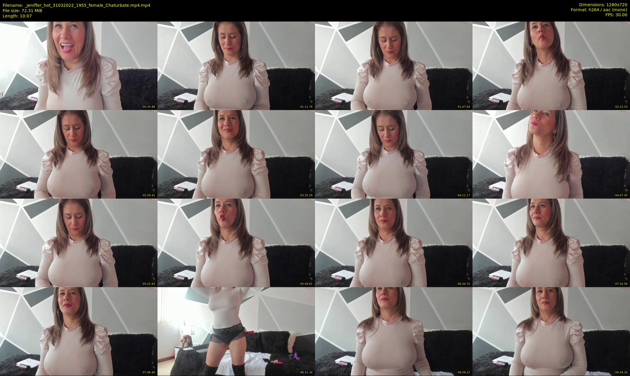 _jeniffer_hot — 11 minute Chaturbate female cam show recording, 720p, Mar 31, 2022