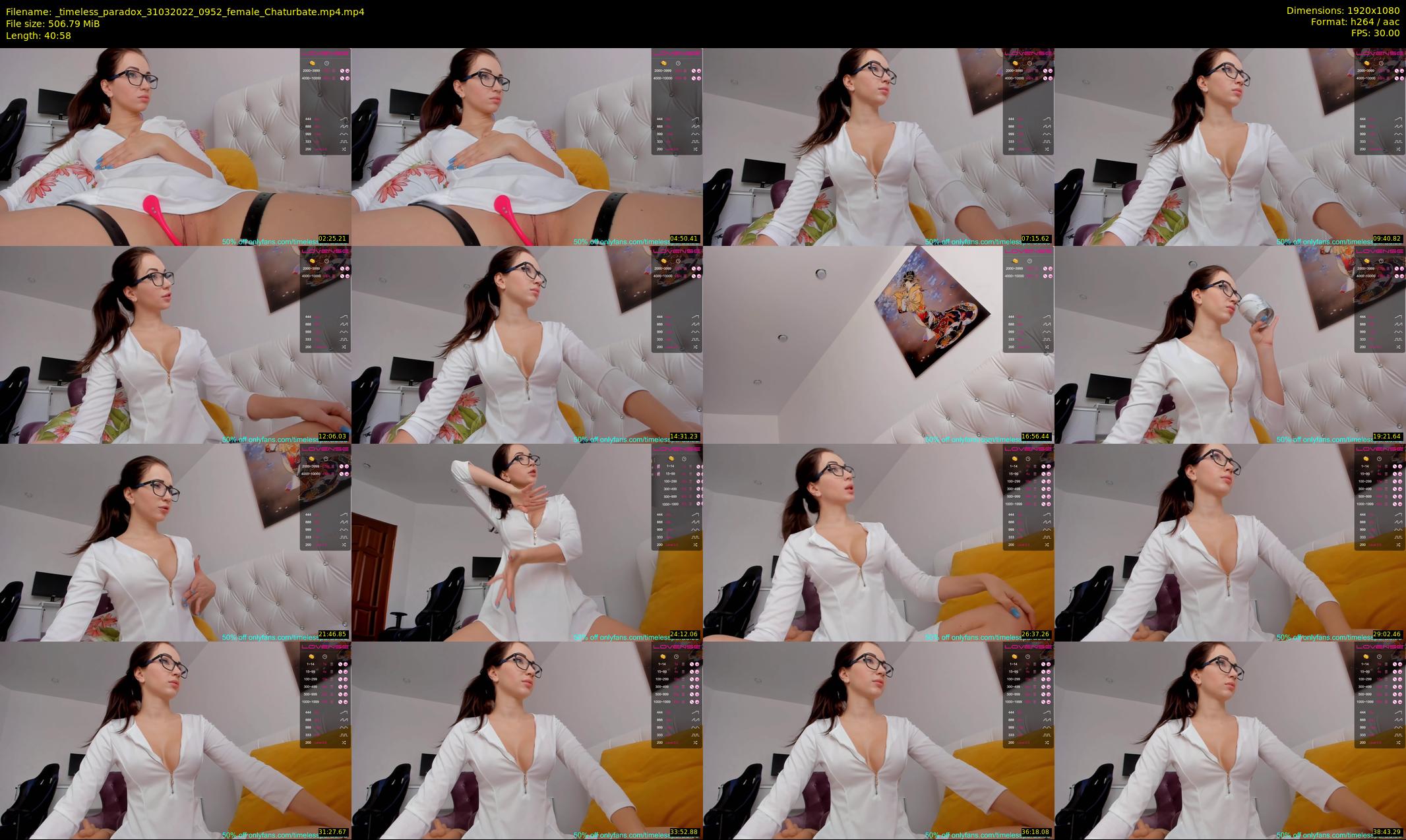_timeless_paradox — 41 minute Chaturbate female cam show recording, 1080p, Mar 31, 2022
