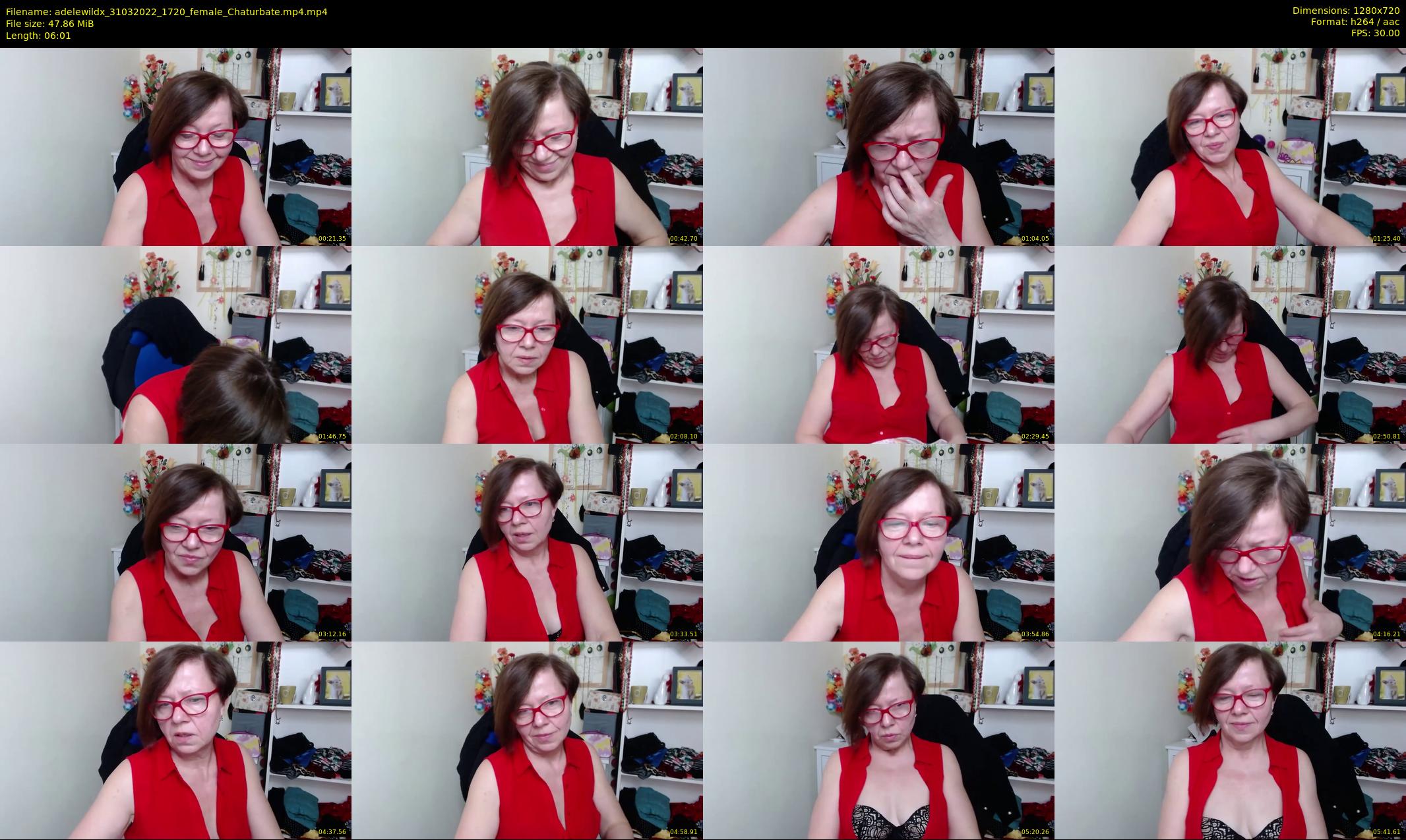 adelewildx — 7 minute Chaturbate female cam show recording, 720p, Mar 31, 2022