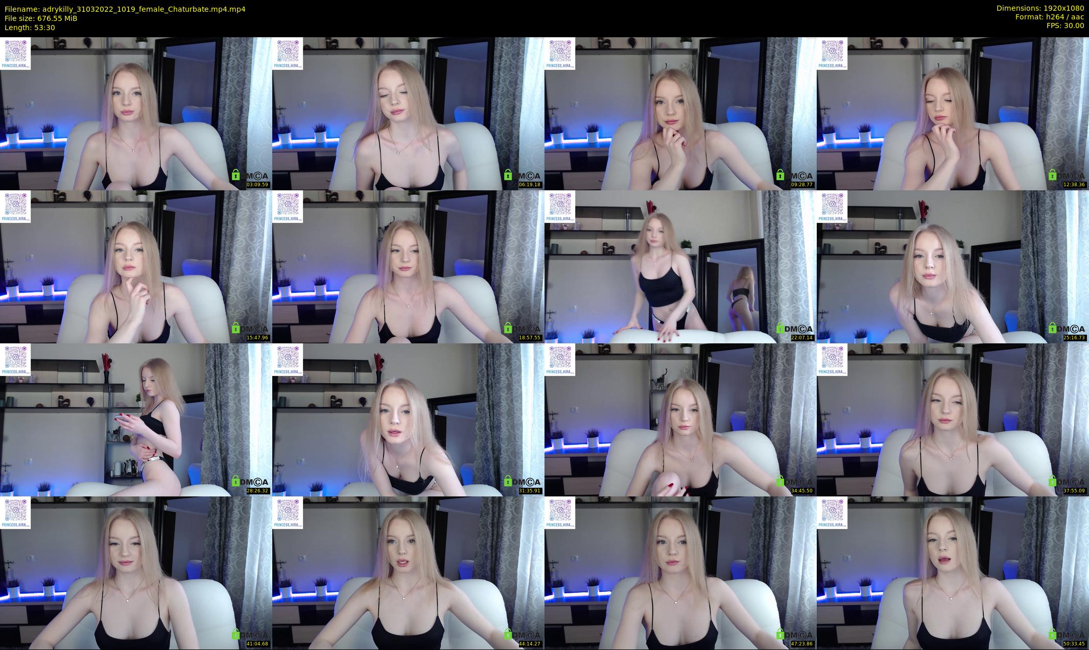 adrykilly — 54 minute Chaturbate female cam show recording, 1080p, Mar 31, 2022