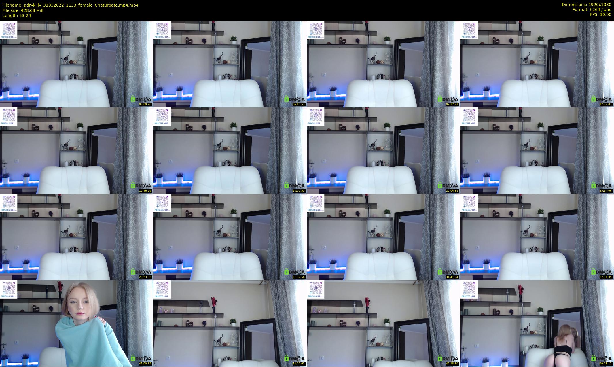 adrykilly — 54 minute Chaturbate female cam show recording, 1080p, Mar 31, 2022