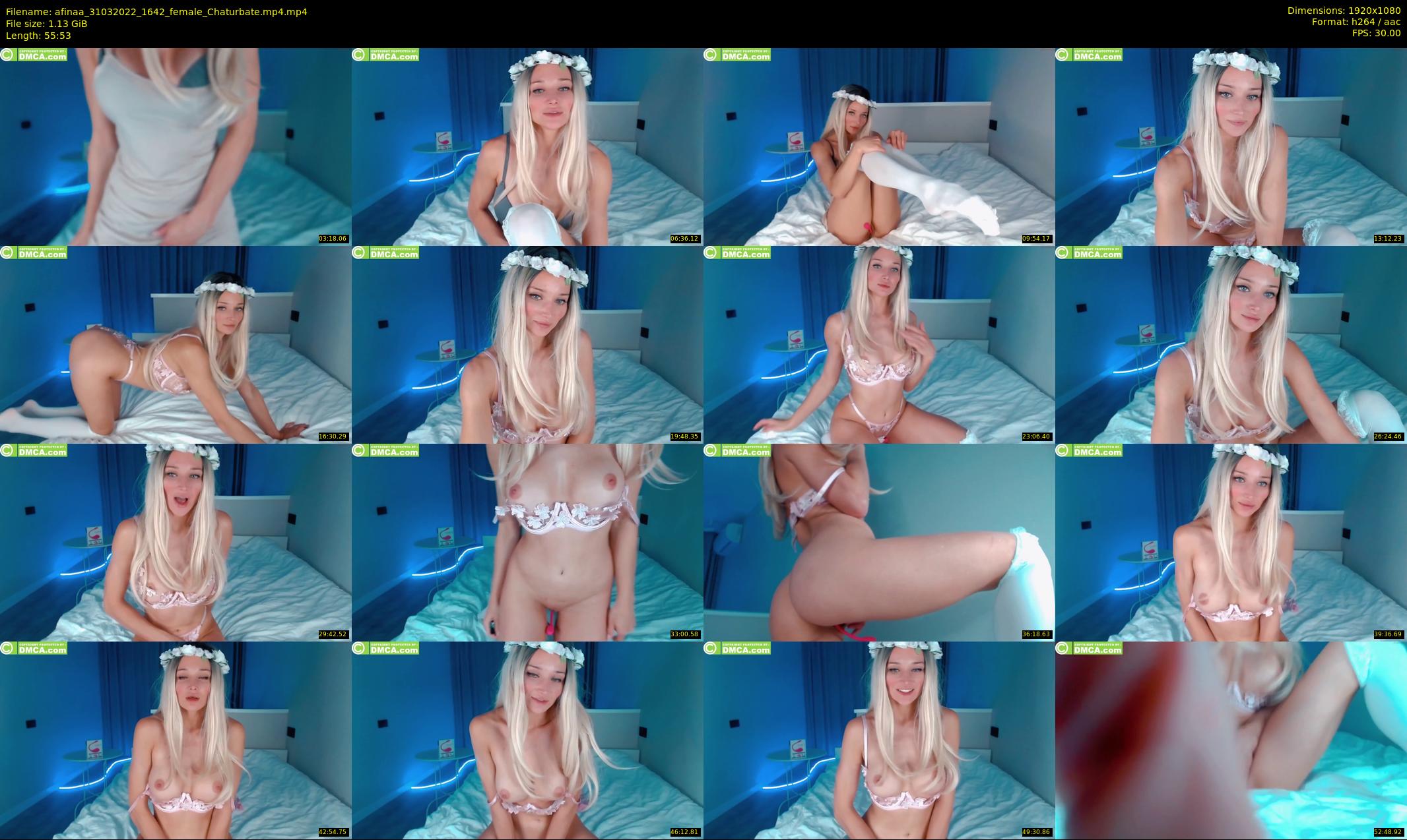 afinaa — 56 minute Chaturbate female cam show recording, 1080p, Mar 31, 2022