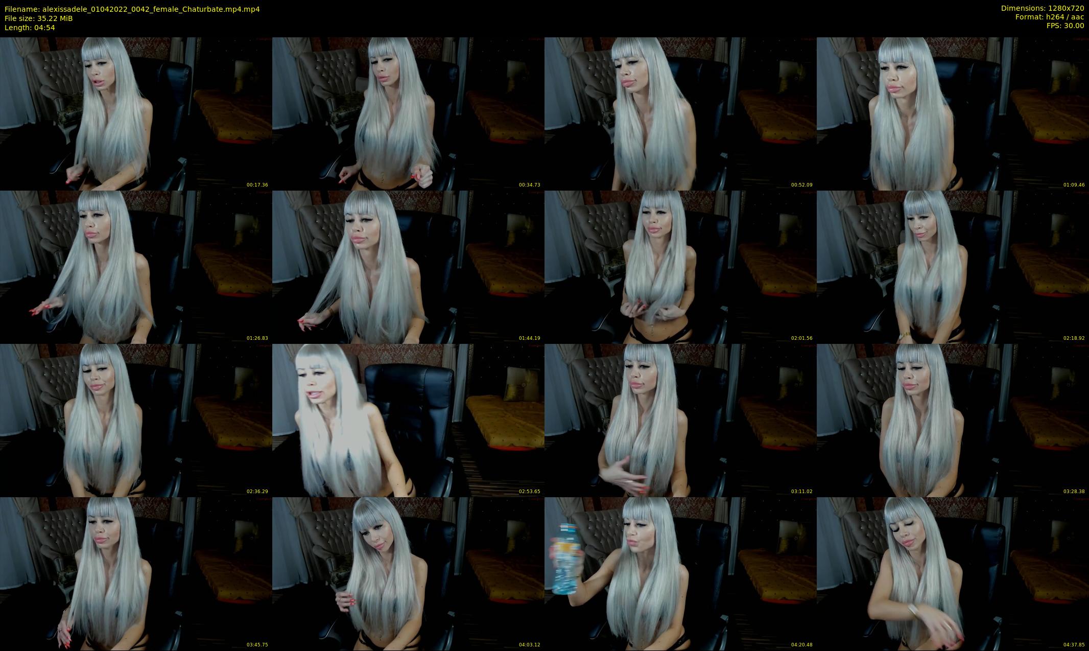 alexissadele — 5 minute Chaturbate female cam show recording, 720p, Apr 1, 2022