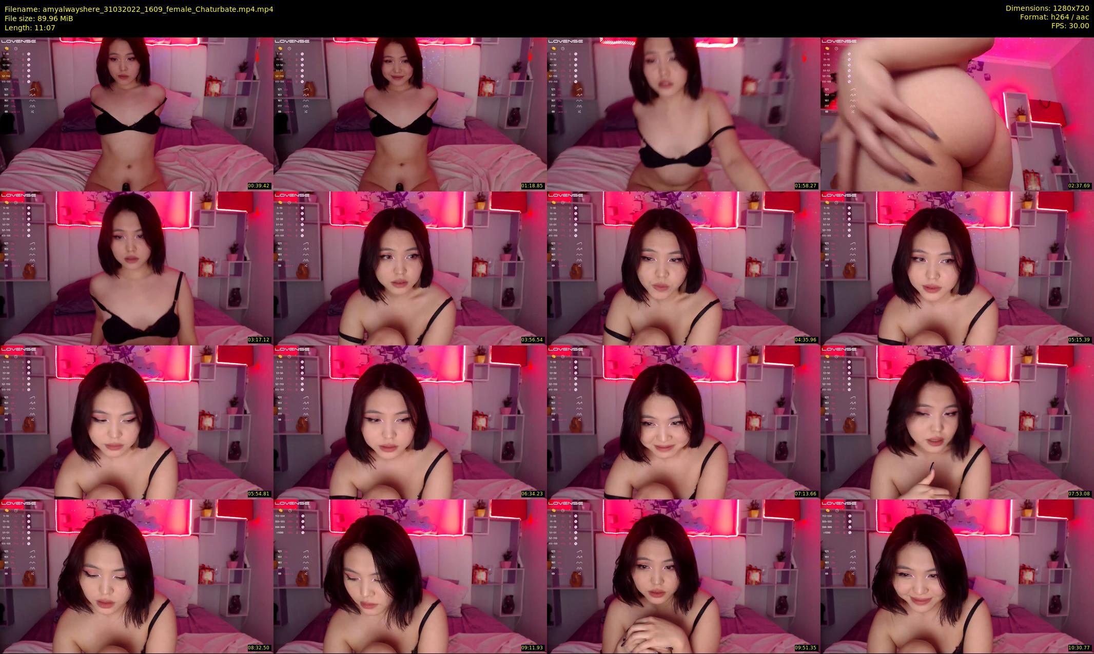 amyalwayshere — 12 minute Chaturbate female cam show recording, 720p, Mar 31, 2022