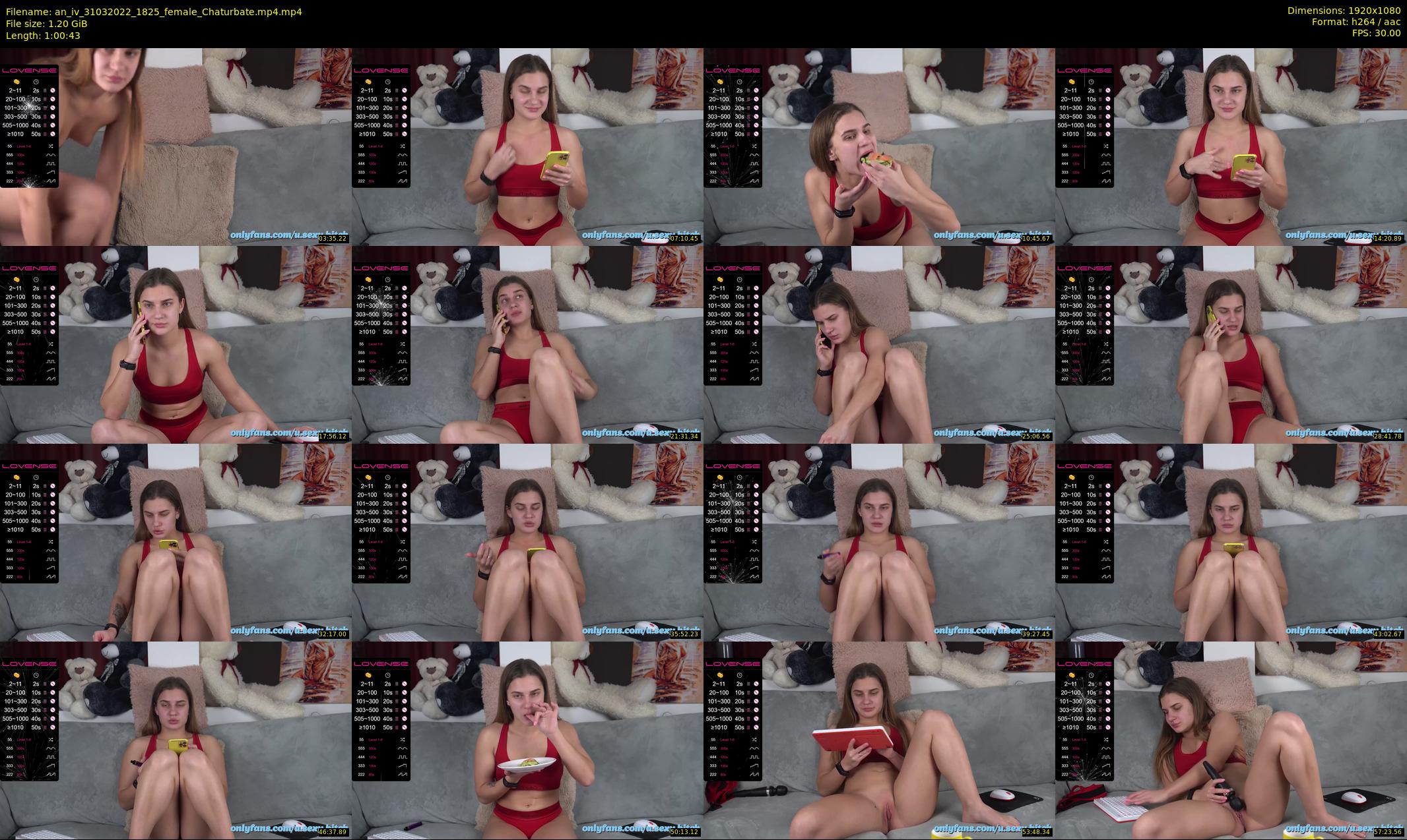 an_iv — 61 minute Chaturbate female cam show recording, 1080p, Mar 31, 2022