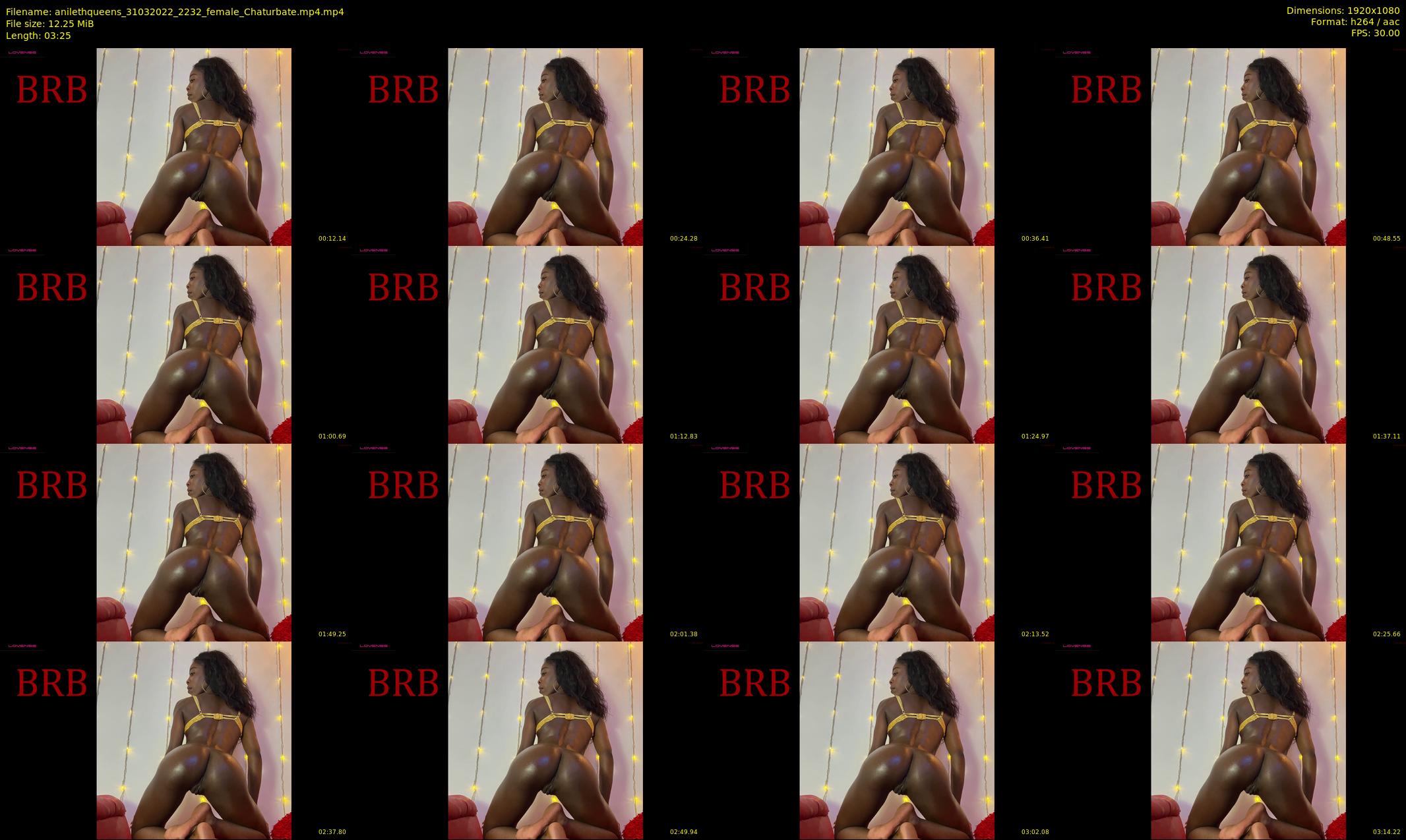 anilethqueens — 4 minute Chaturbate female cam show recording, 1080p, Mar 31, 2022