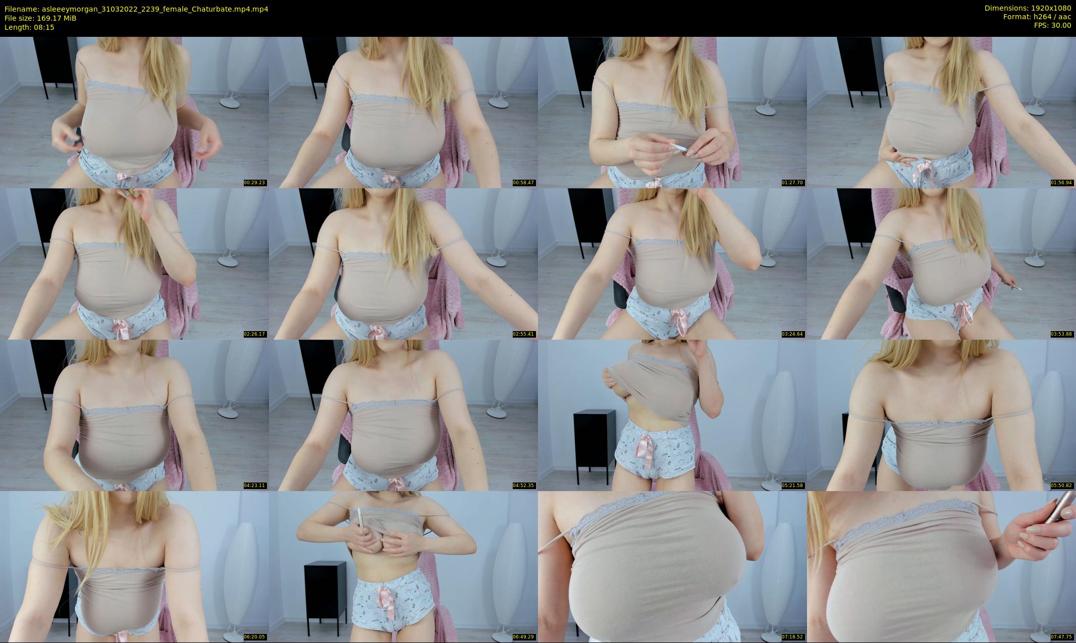 asleeeymorgan — 9 minute Chaturbate female cam show recording, 1080p, Mar 31, 2022