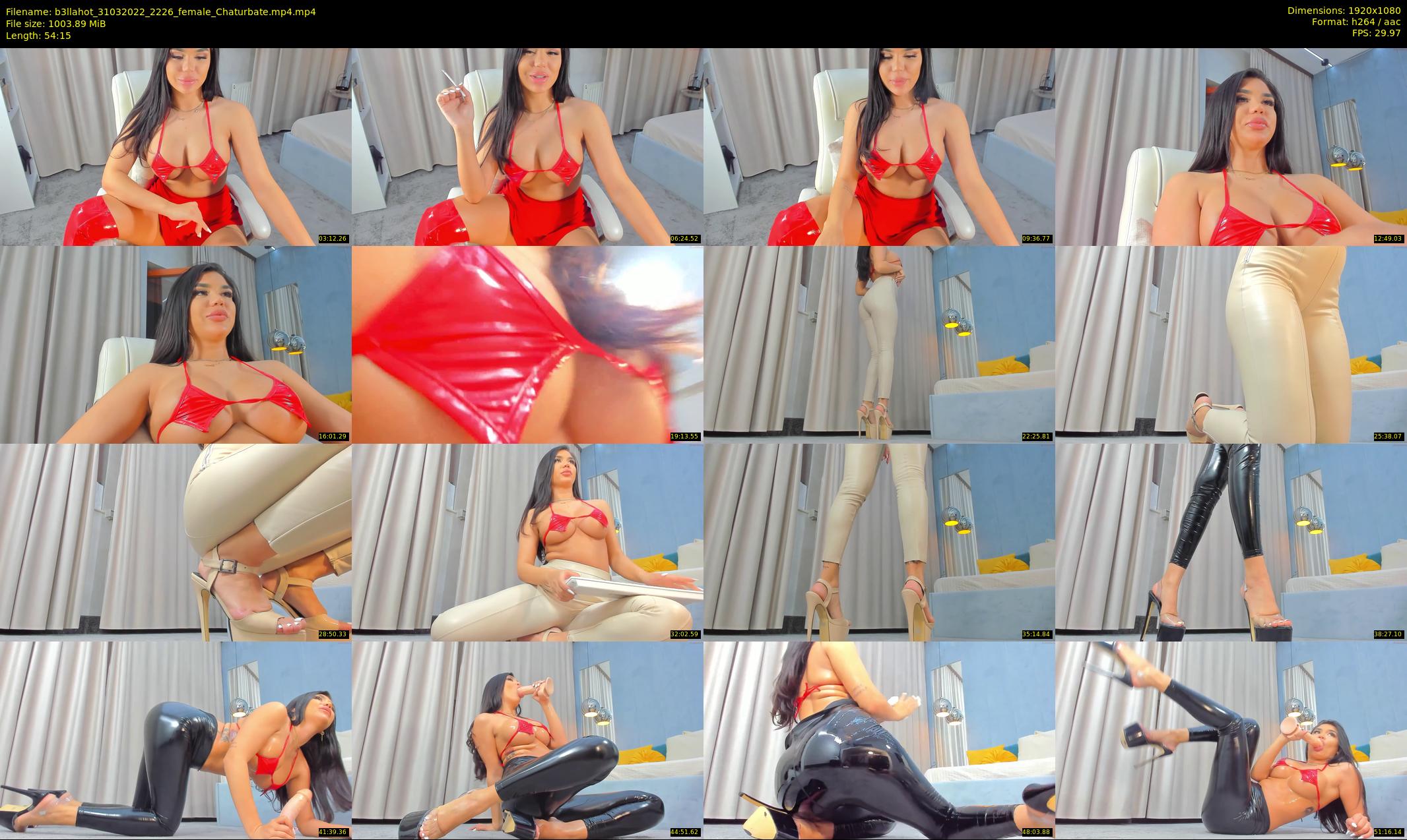 b3llahot — 55 minute Chaturbate female cam show recording, 1080p, Mar 31, 2022