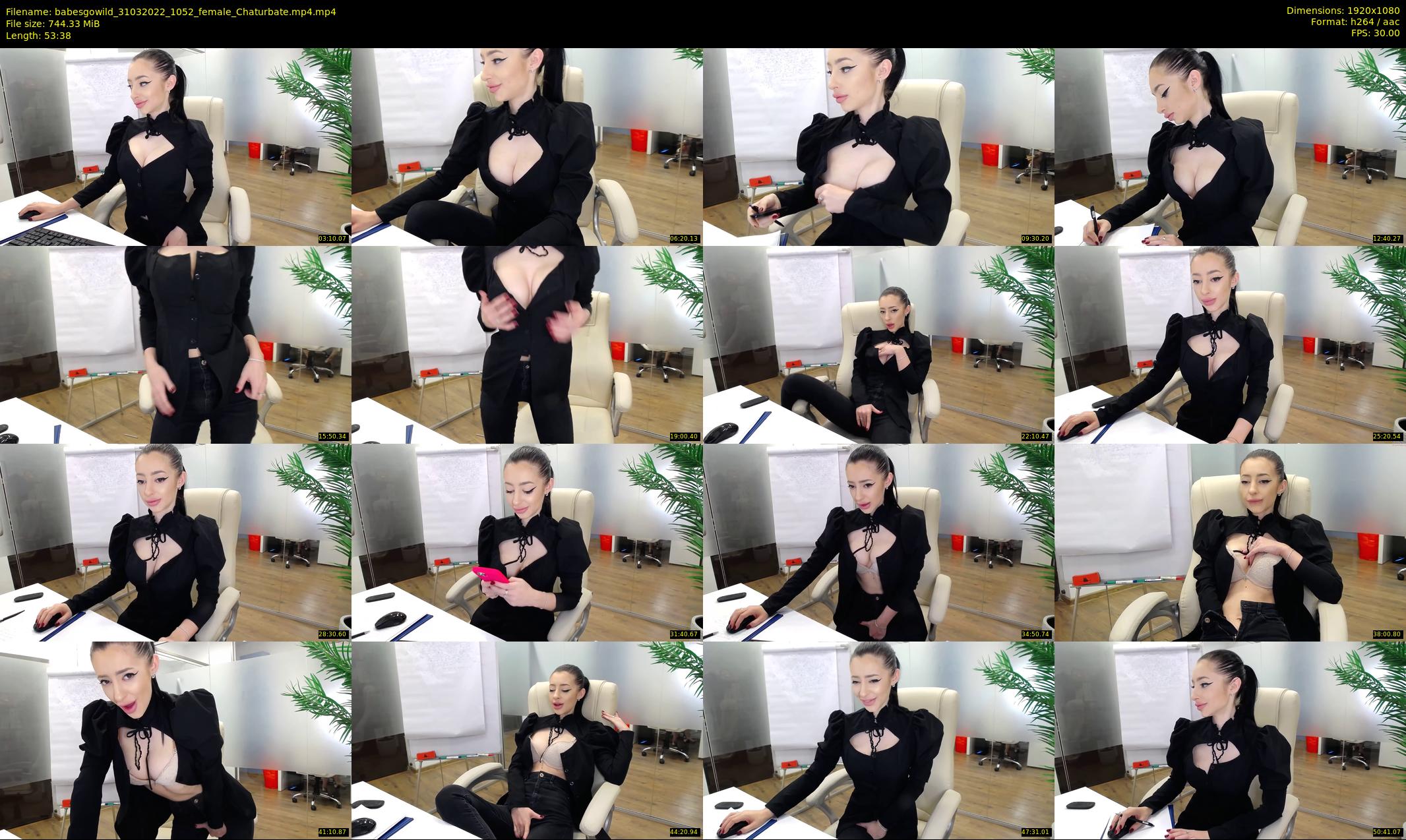 babesgowild — 54 minute Chaturbate couple cam show recording, 1080p, Mar 31, 2022
