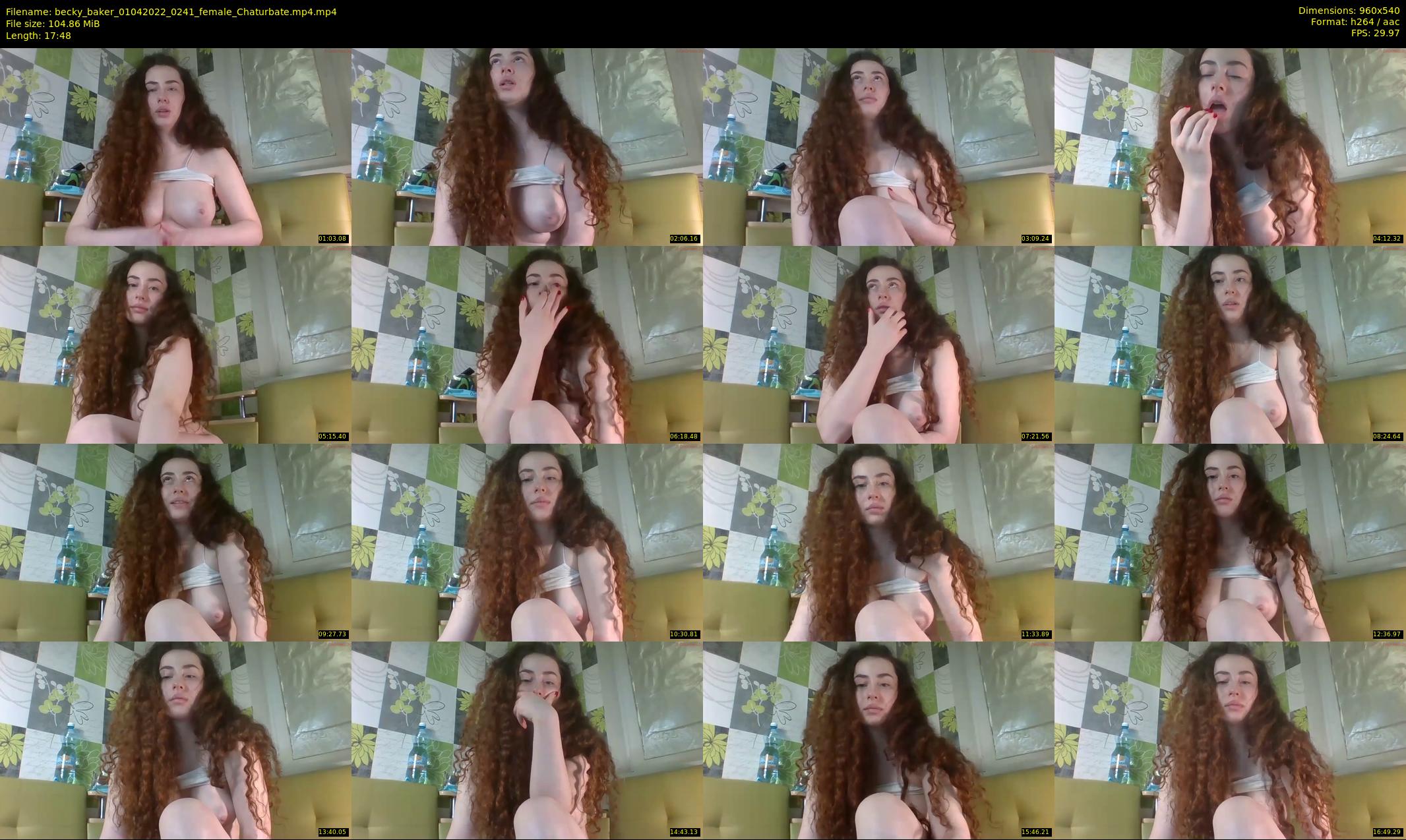 becky_baker — 18 minute Chaturbate female cam show recording, 480p, Apr 1, 2022