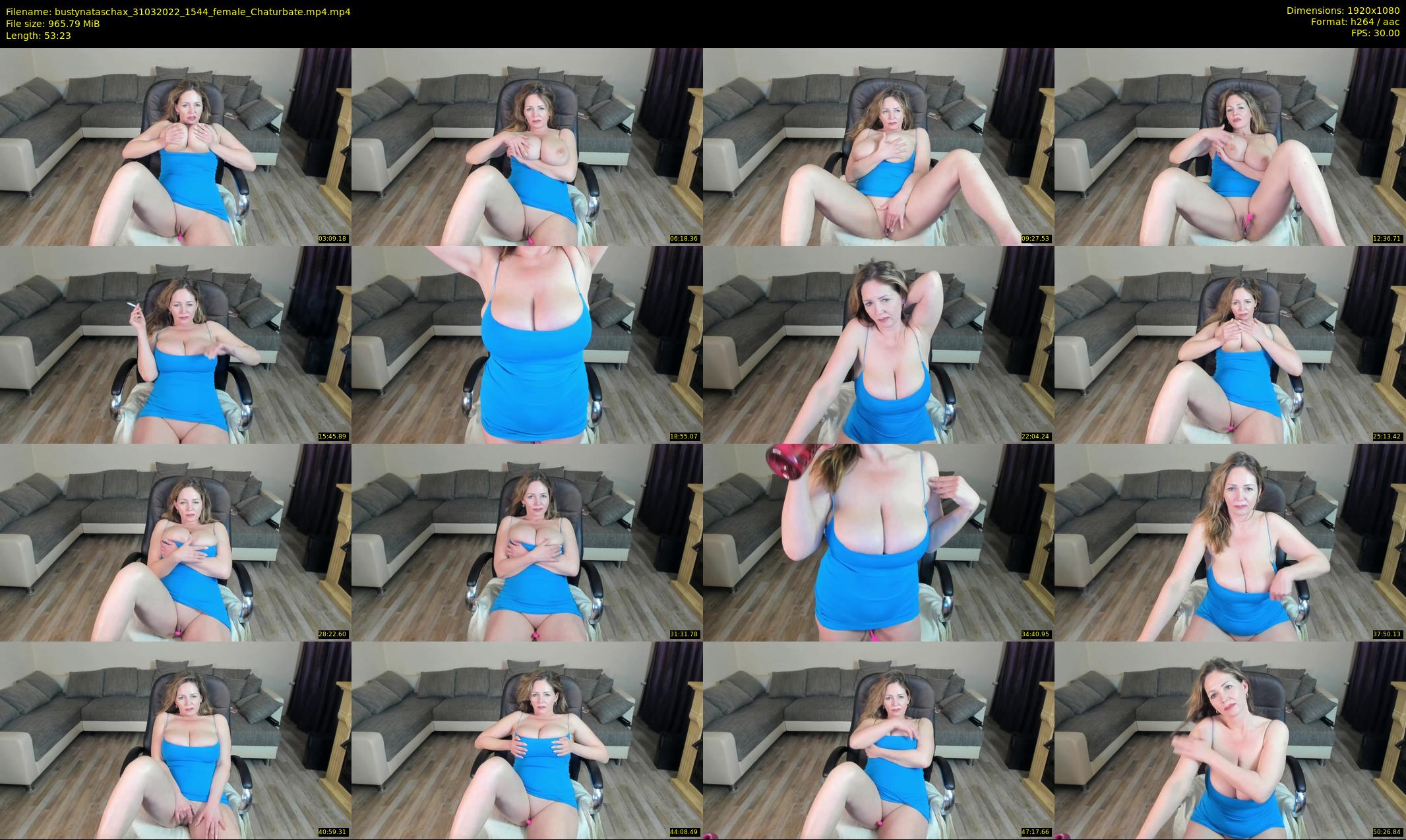 bustynataschax — 54 minute Chaturbate female cam show recording, 1080p, Mar 31, 2022