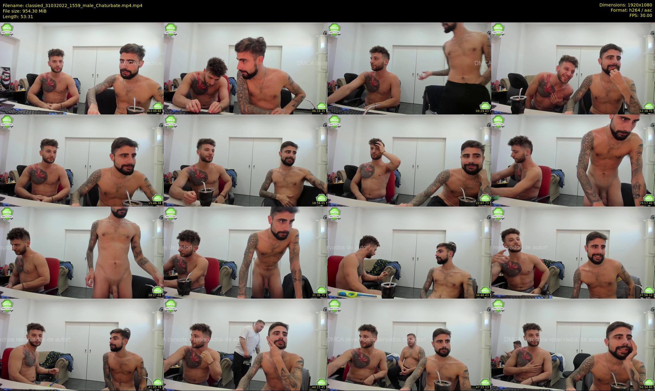 classied — 54 minute Chaturbate male cam show recording, 1080p, Mar 31, 2022
