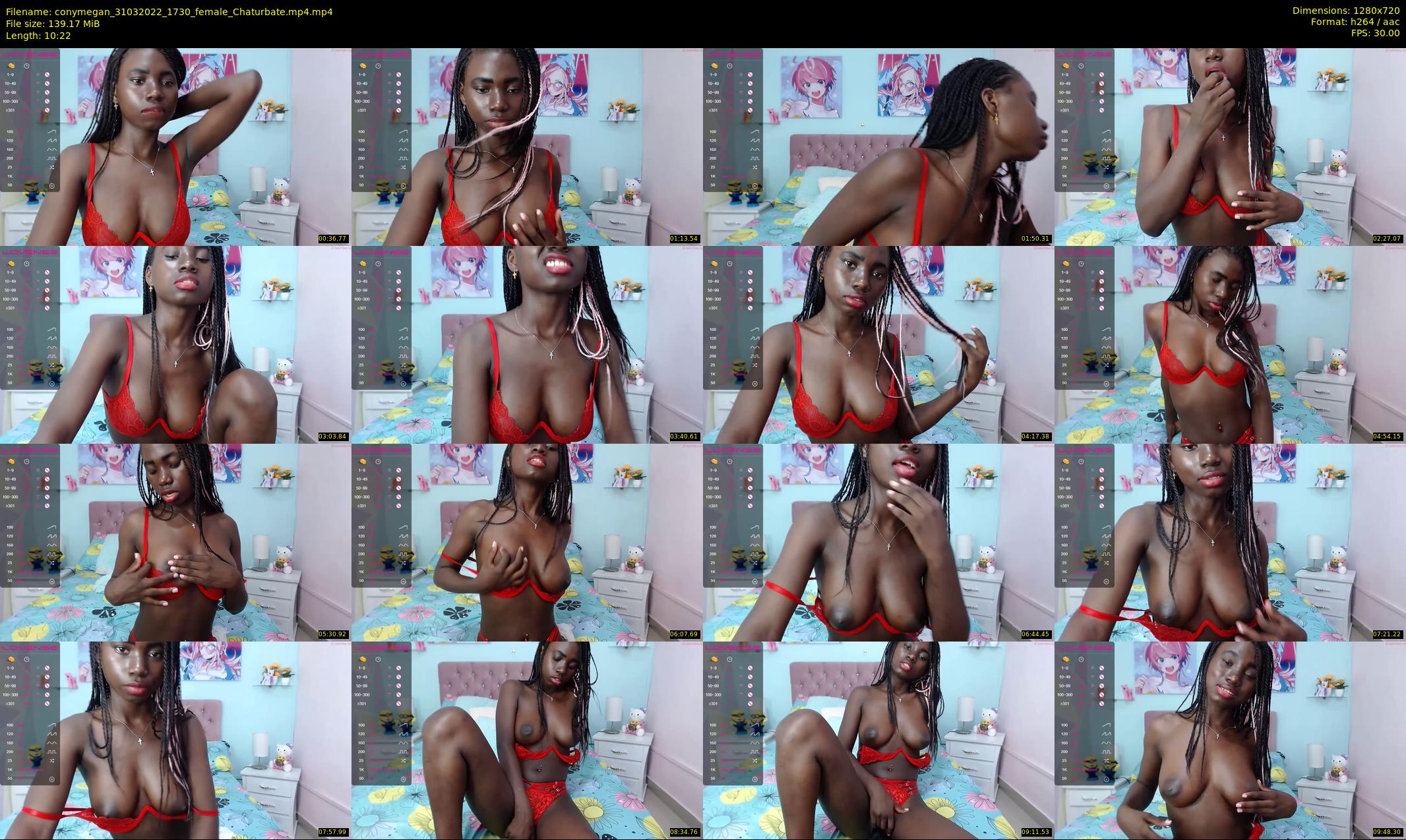 conymegan — 11 minute Chaturbate female cam show recording, 720p, Mar 31, 2022