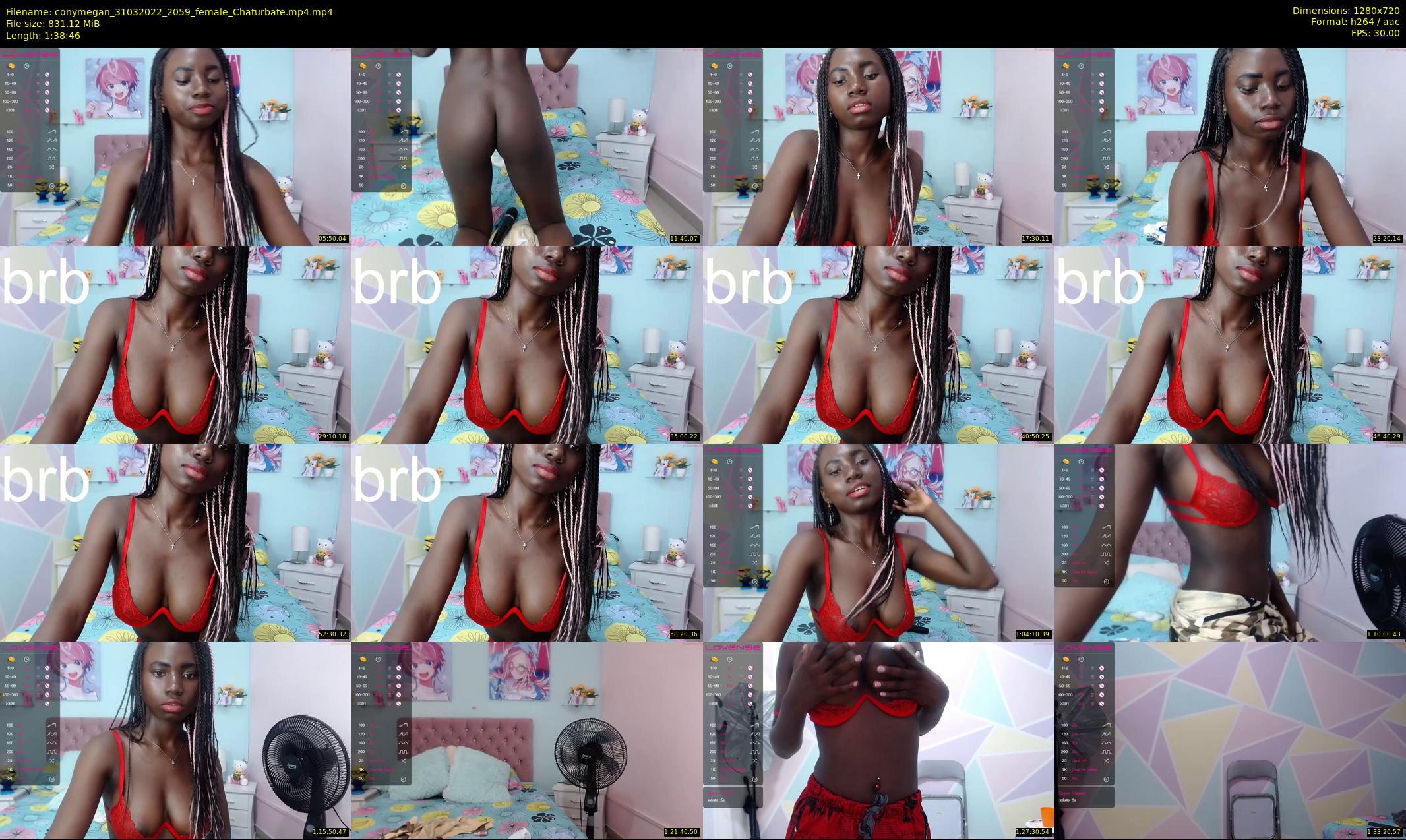 conymegan — 99 minute Chaturbate female cam show recording, 720p, Mar 31, 2022