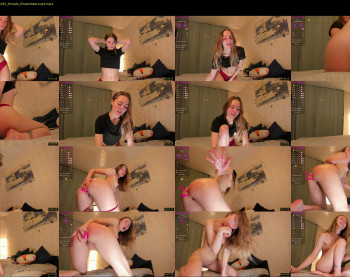 cute_pie_an — 55 minute Chaturbate female cam show recording, 1080p, Mar 31, 2022