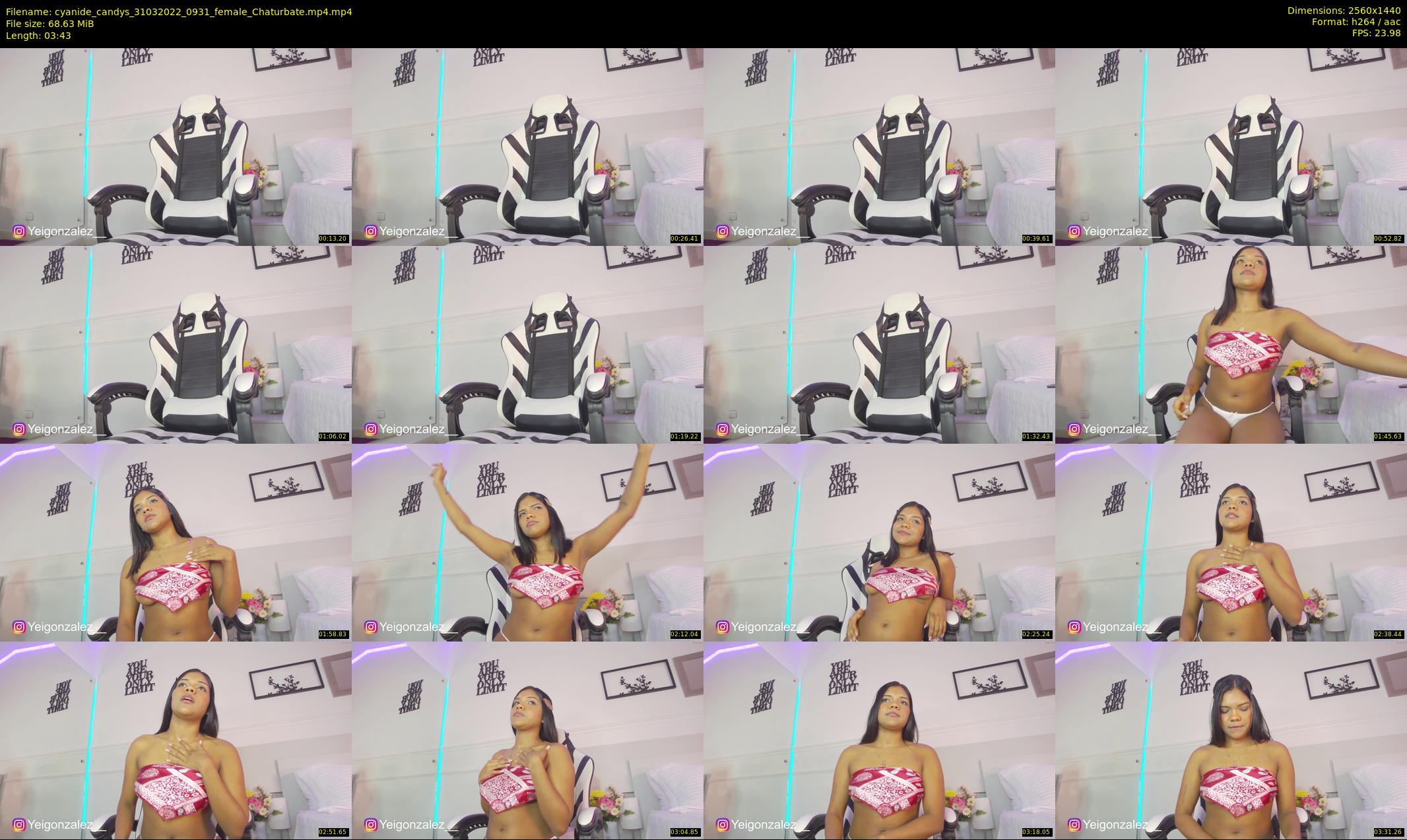 cyanide_candys — 4 minute Chaturbate female cam show recording, 1080p, Mar 31, 2022