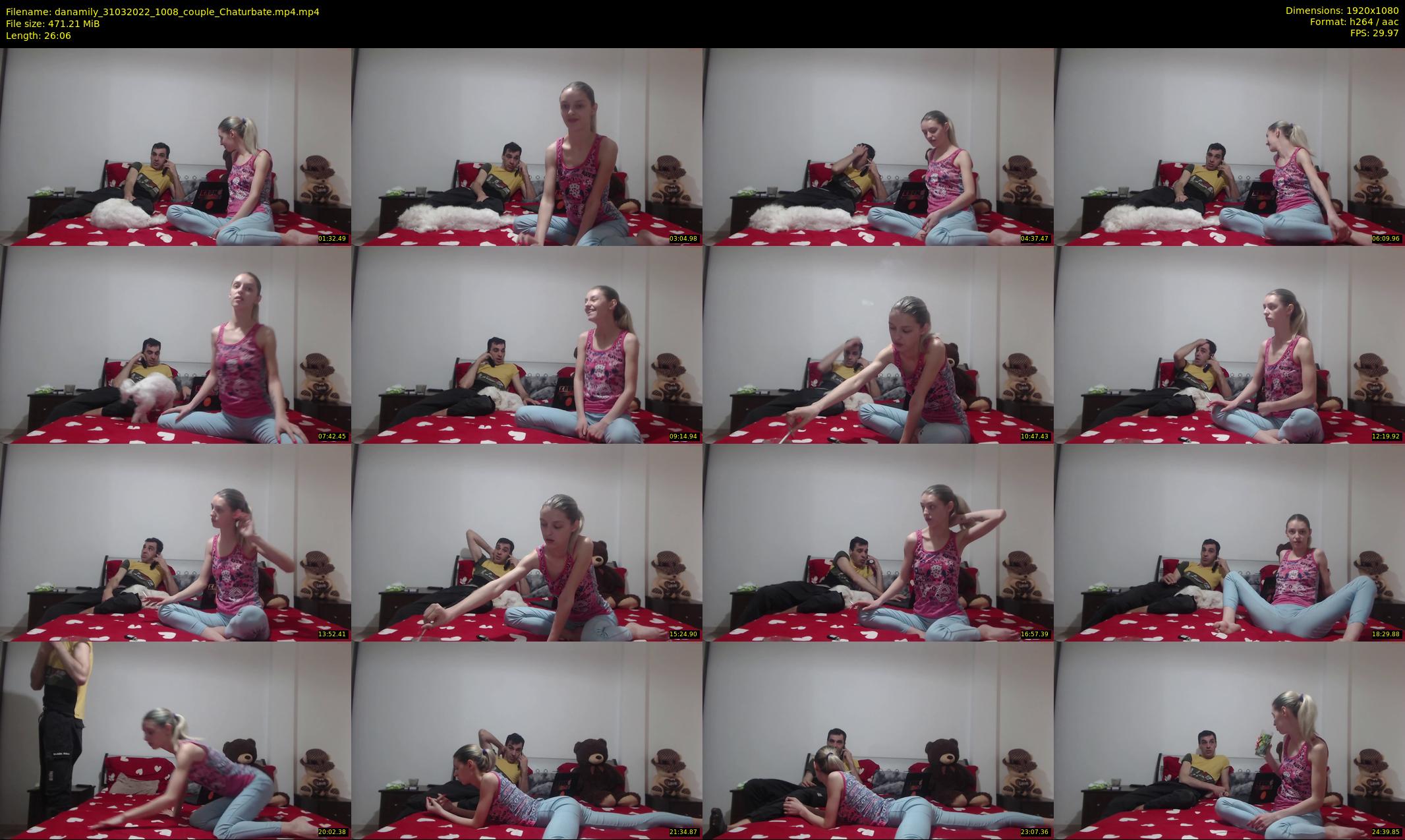 danamily — 27 minute Chaturbate female cam show recording, 1080p, Mar 31, 2022