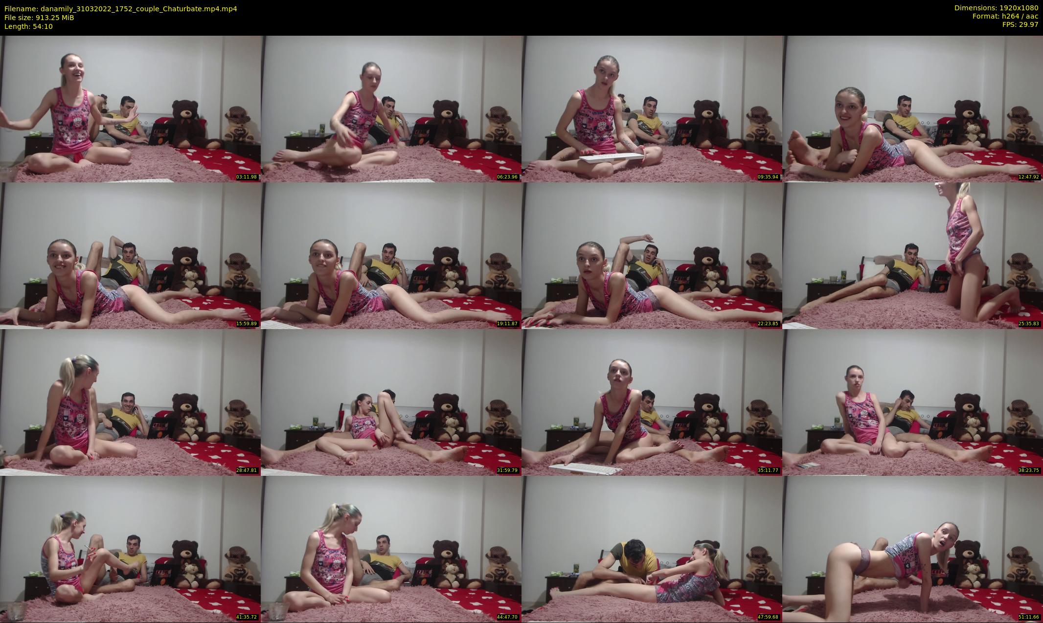danamily — 55 minute Chaturbate female cam show recording, 1080p, Mar 31, 2022
