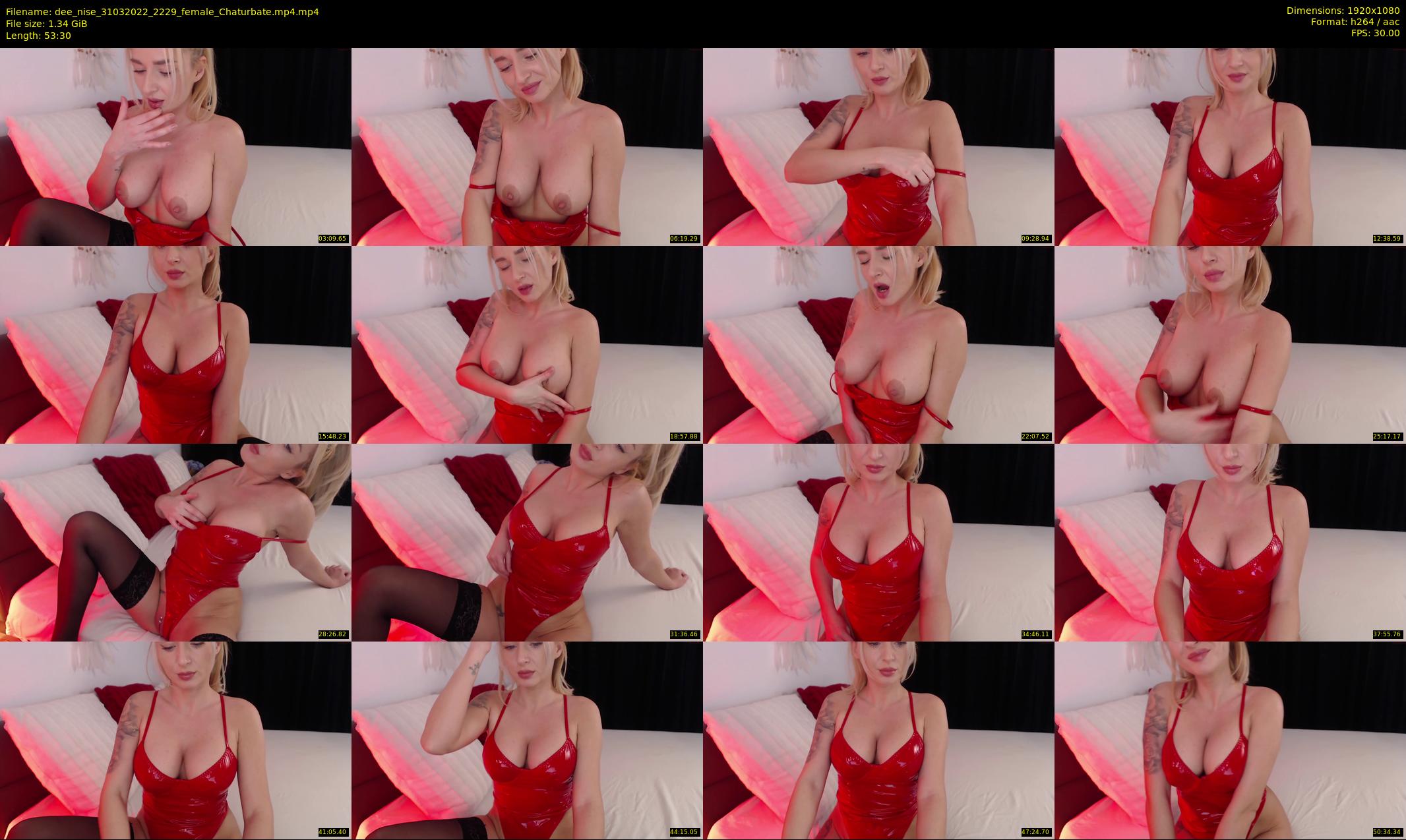 dee_nise — 54 minute Chaturbate female cam show recording, 1080p, Mar 31, 2022