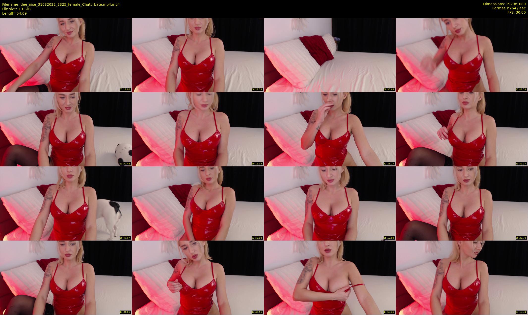 dee_nise — 55 minute Chaturbate female cam show recording, 1080p, Mar 31, 2022