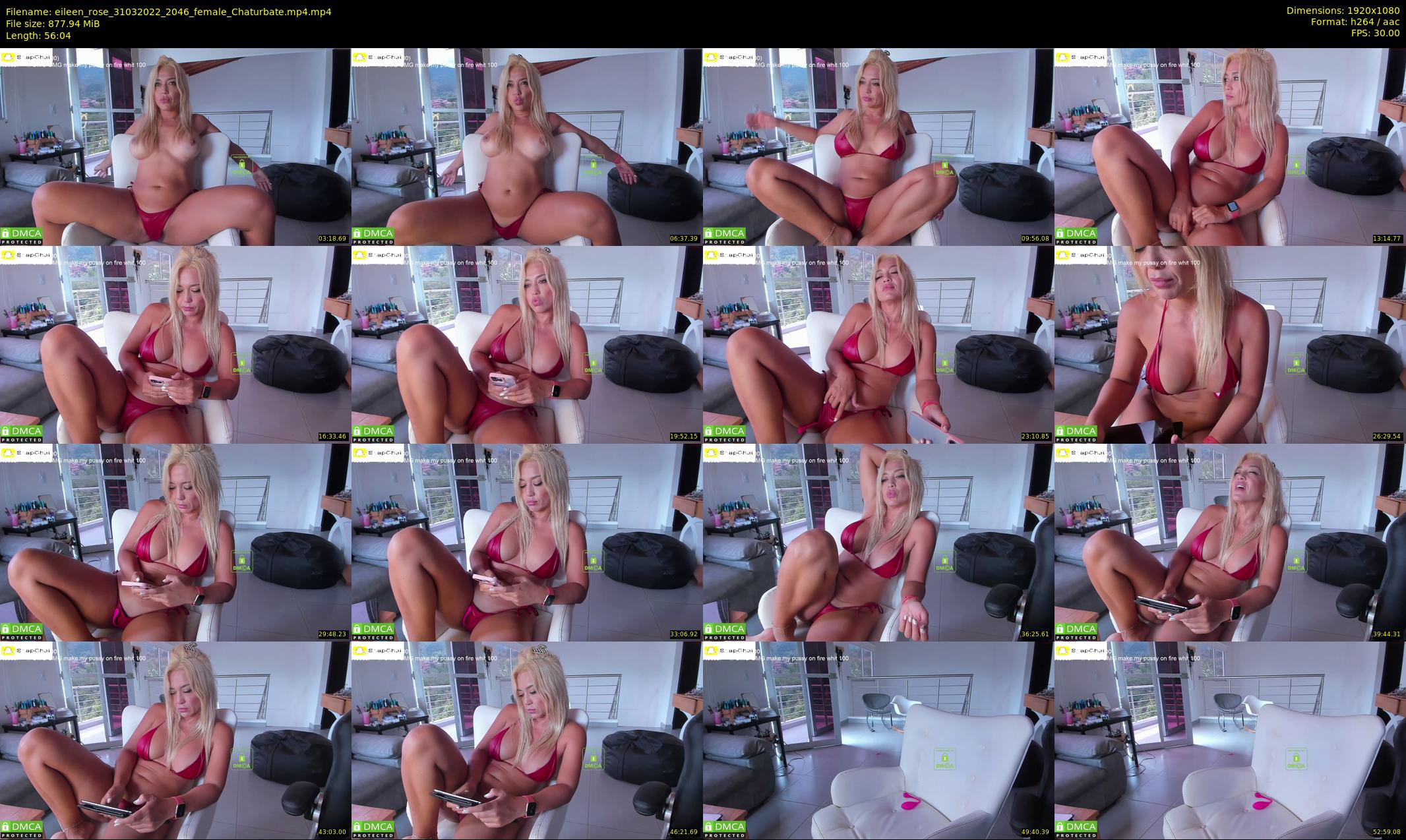 eileen_rose — 57 minute Chaturbate female cam show recording, 1080p, Mar 31, 2022