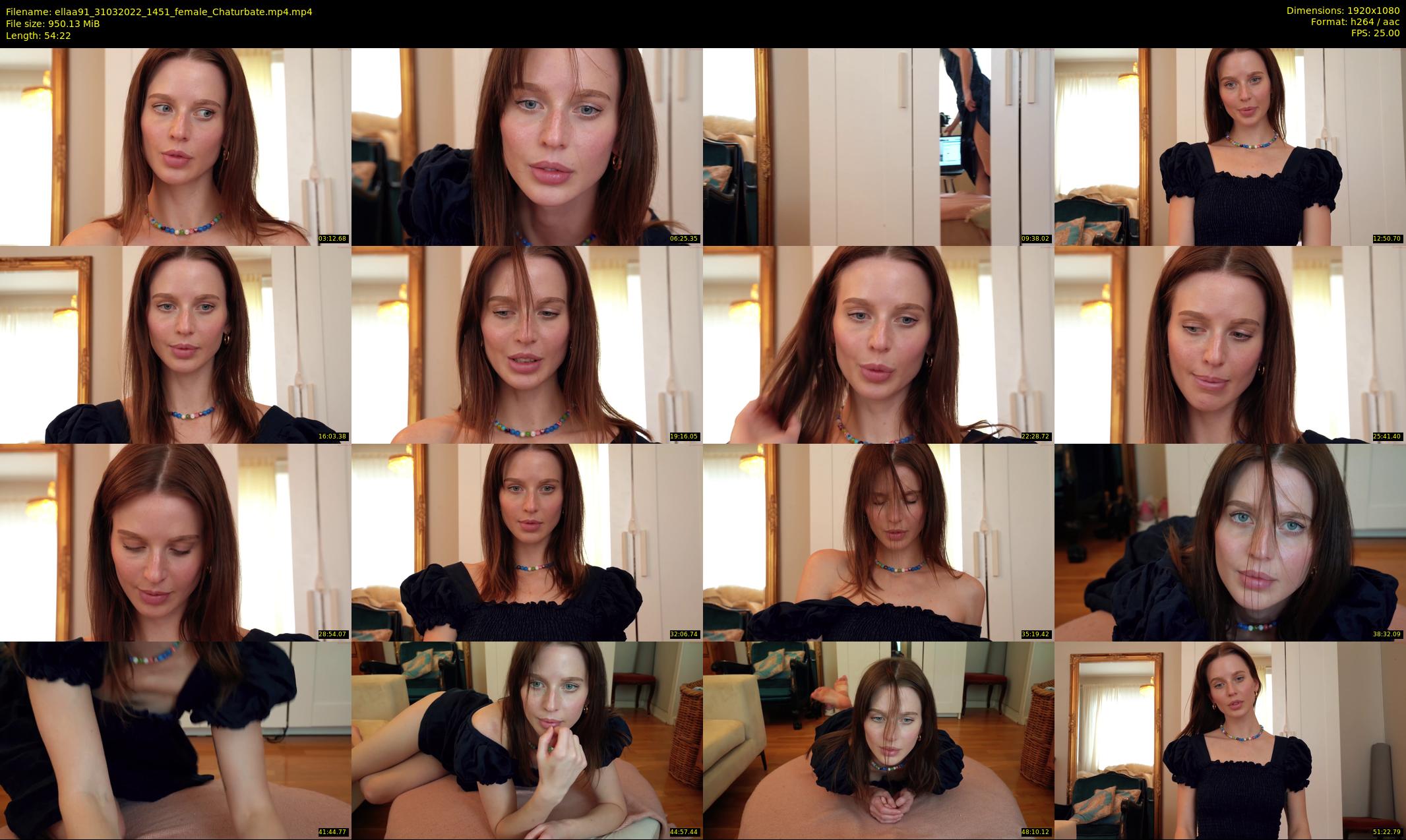 ellaa91 — 55 minute Chaturbate female cam show recording, 1080p, Mar 31, 2022