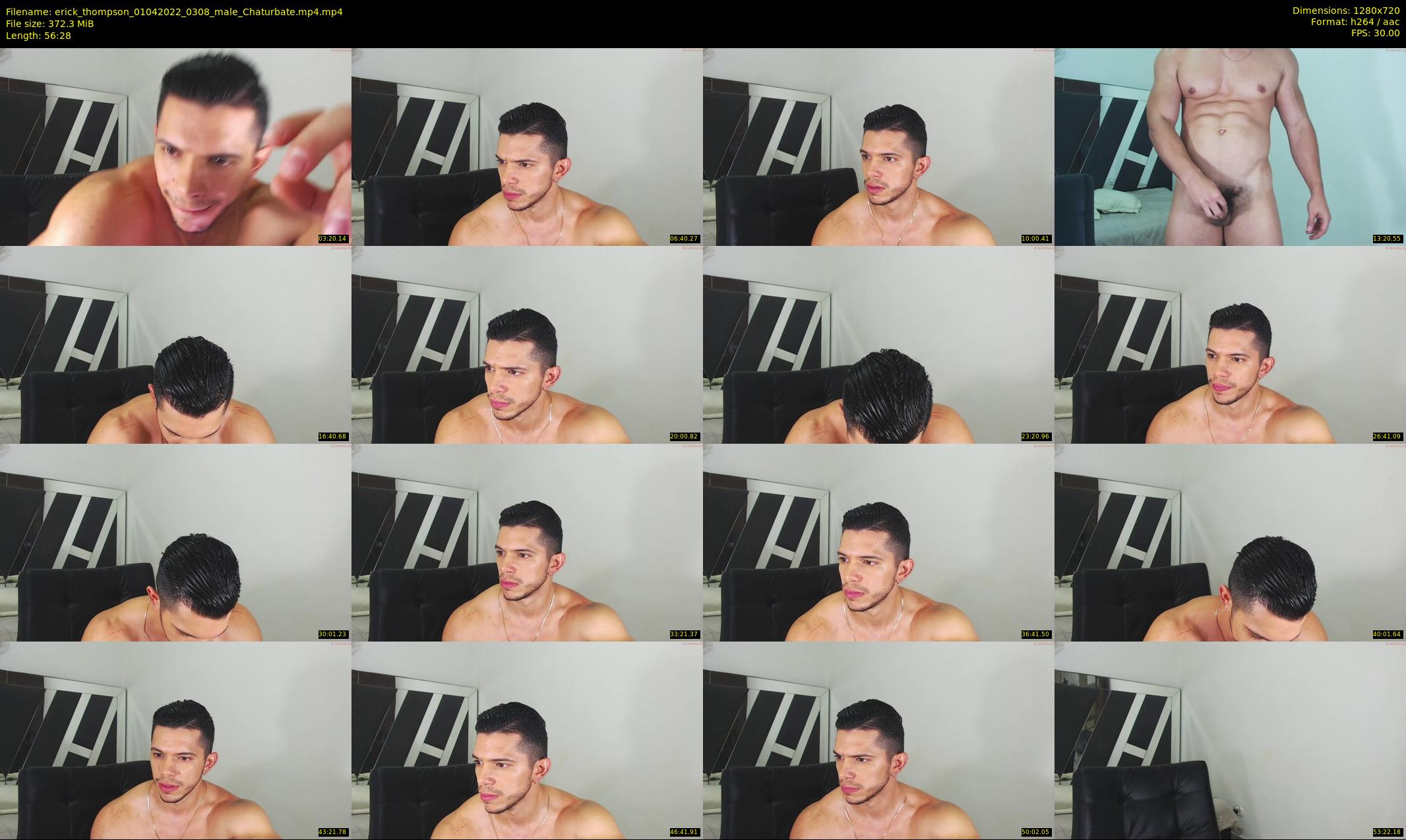 erick_thompson — 57 minute Chaturbate male cam show recording, 720p, Apr 1, 2022