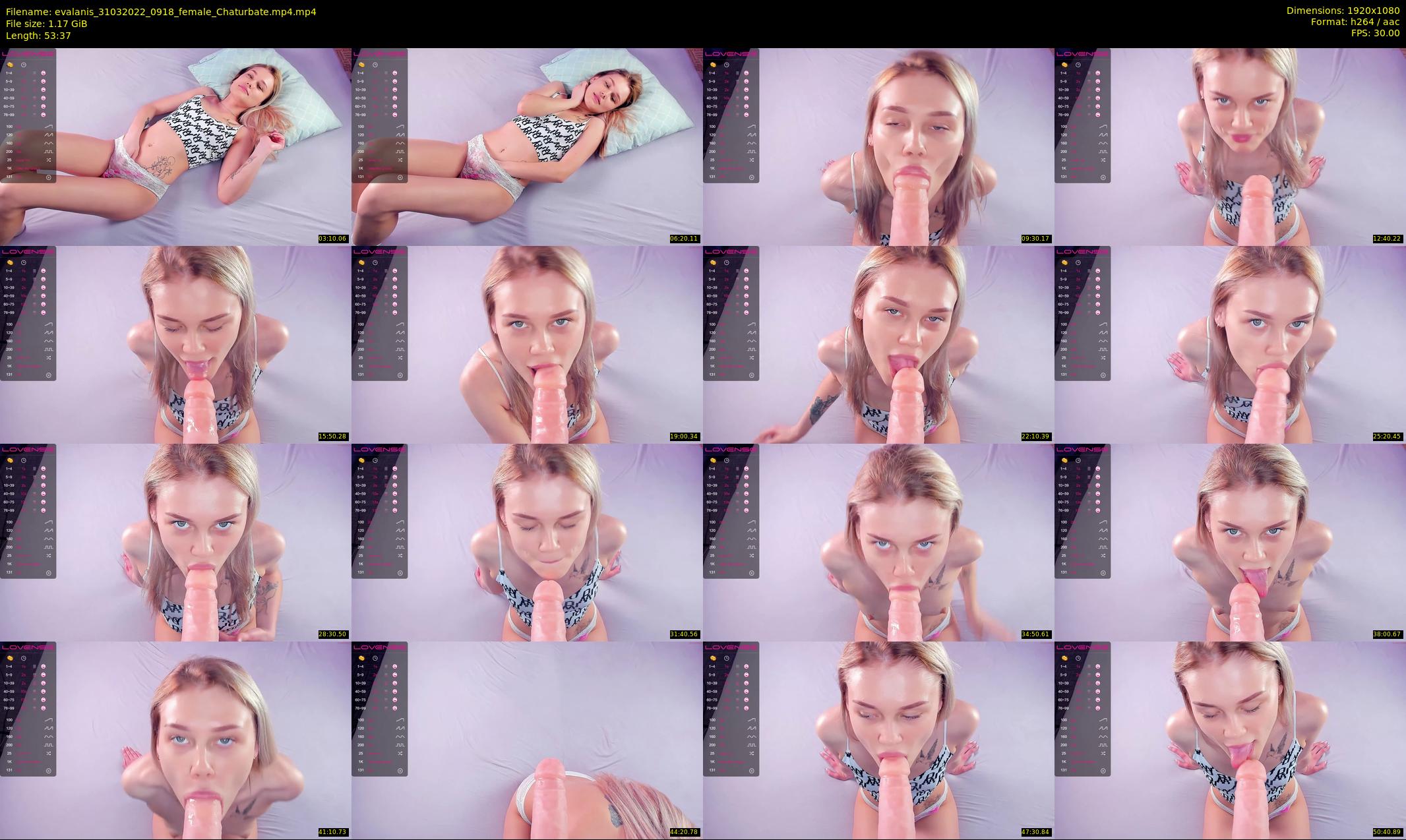 evalanis — 54 minute Chaturbate couple cam show recording, 1080p, Mar 31, 2022