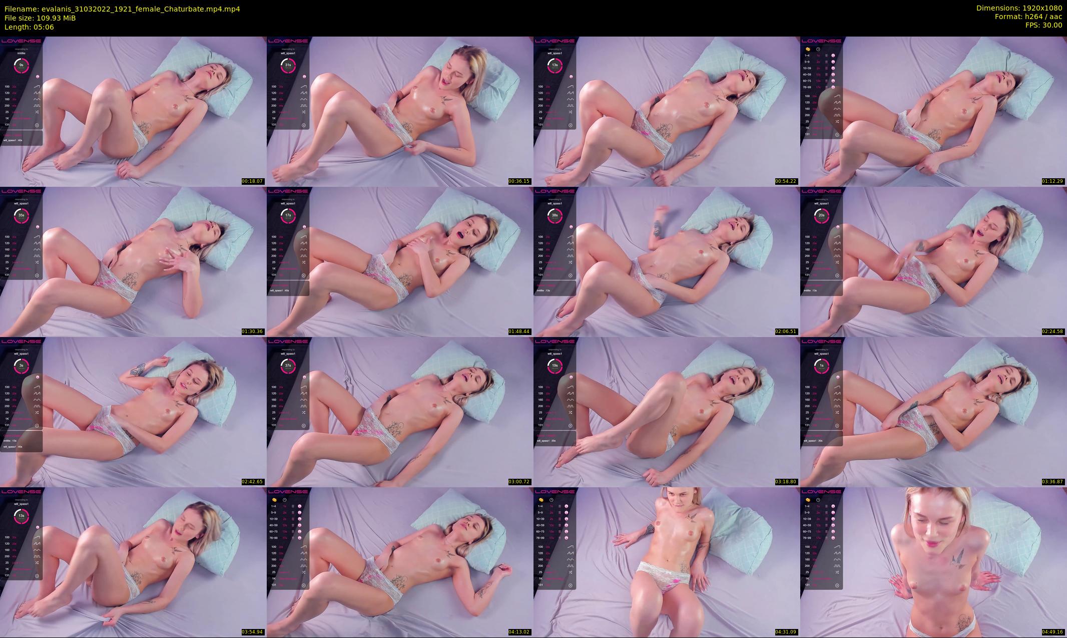evalanis — 6 minute Chaturbate couple cam show recording, 1080p, Mar 31, 2022