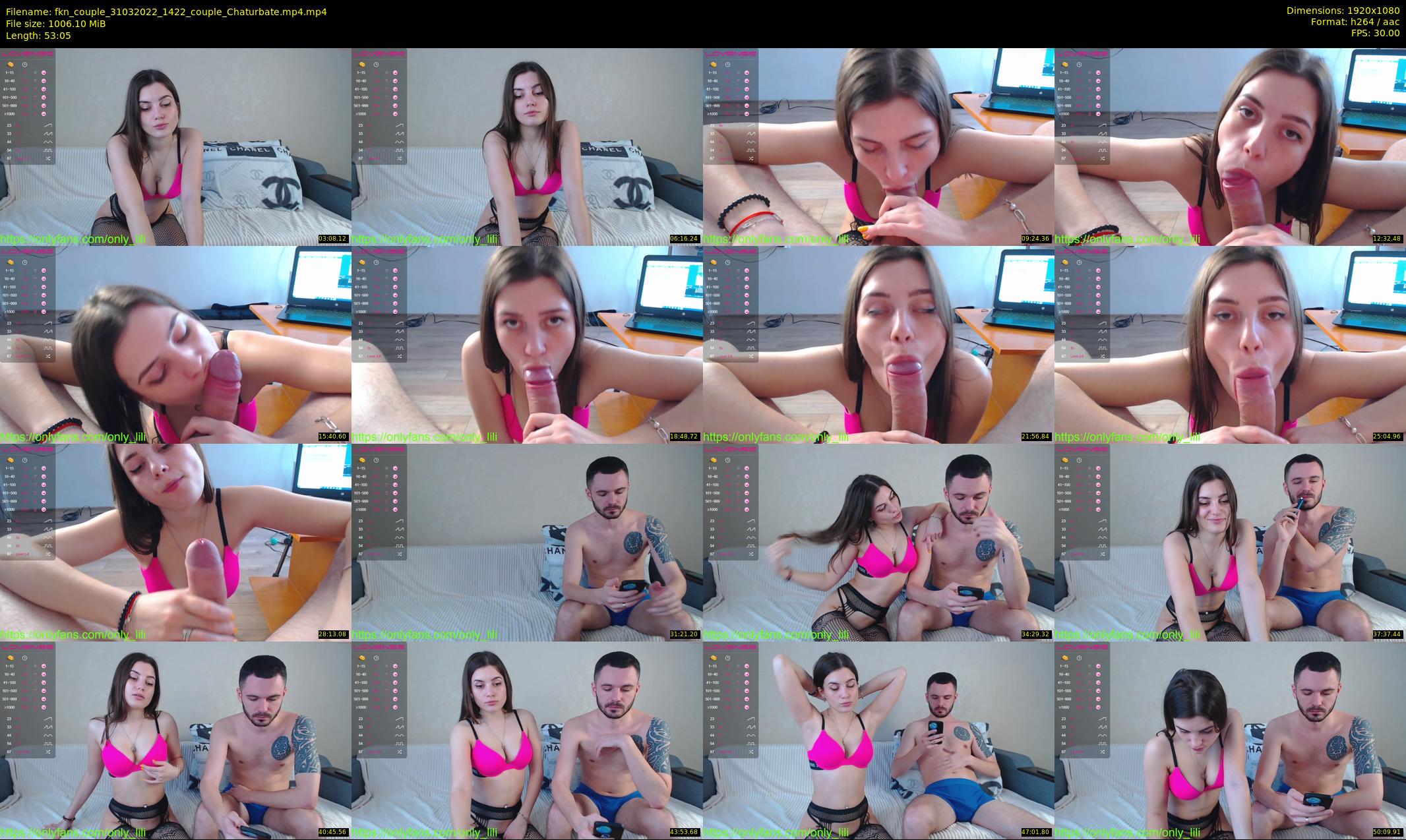 fkn_couple — 54 minute Chaturbate couple cam show recording, 1080p, Mar 31, 2022