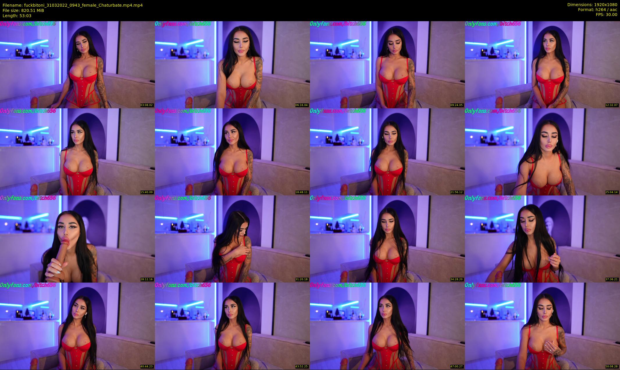 fuckbitoni — 54 minute Chaturbate couple cam show recording, 1080p, Mar 31, 2022