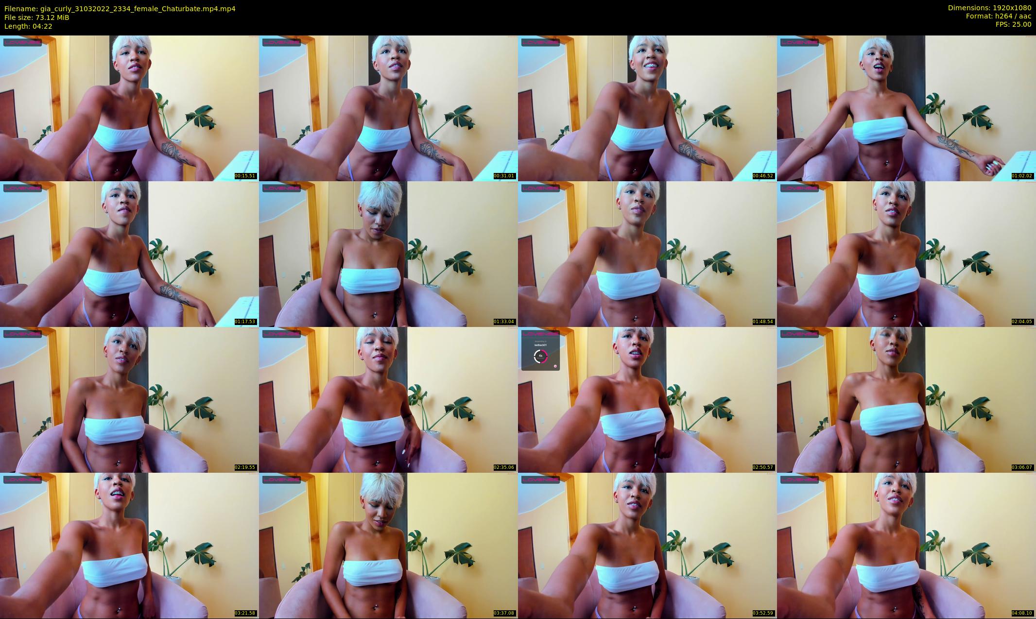 gia_curly — 5 minute Chaturbate female cam show recording, 1080p, Mar 31, 2022