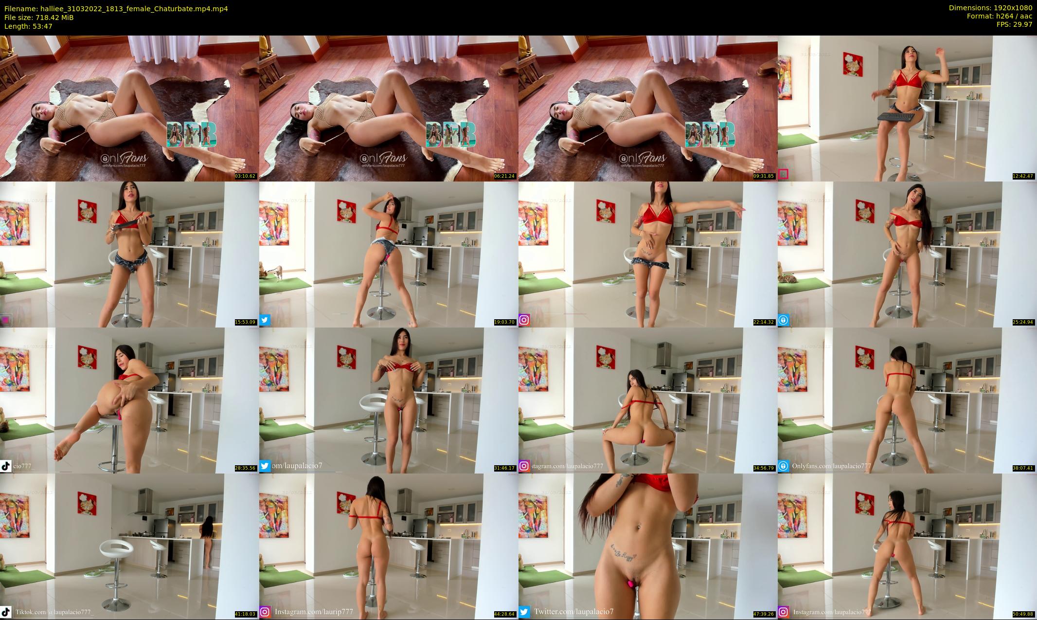 halliee — 54 minute Chaturbate couple cam show recording, 1080p, Mar 31, 2022