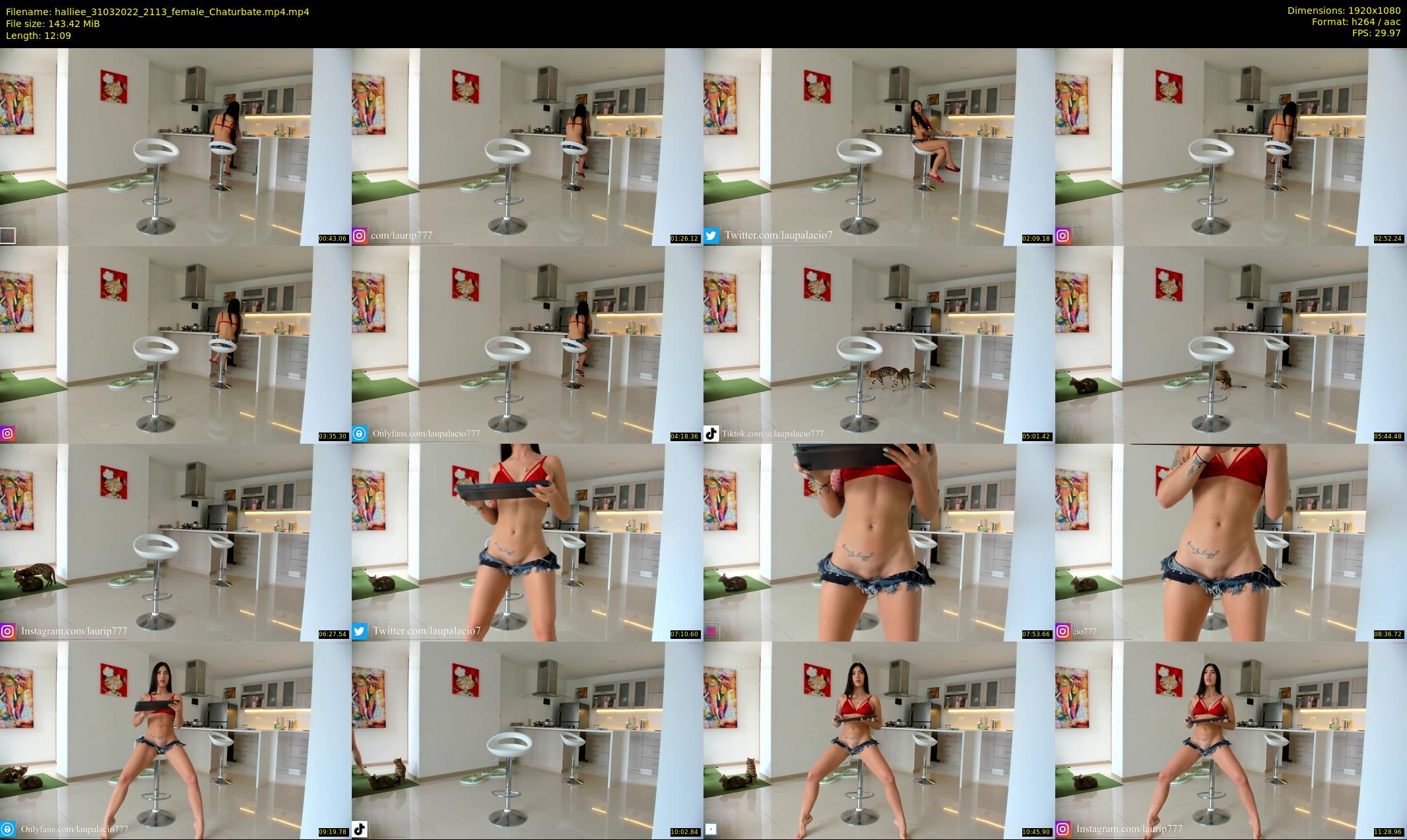 halliee — 13 minute Chaturbate couple cam show recording, 1080p, Mar 31, 2022