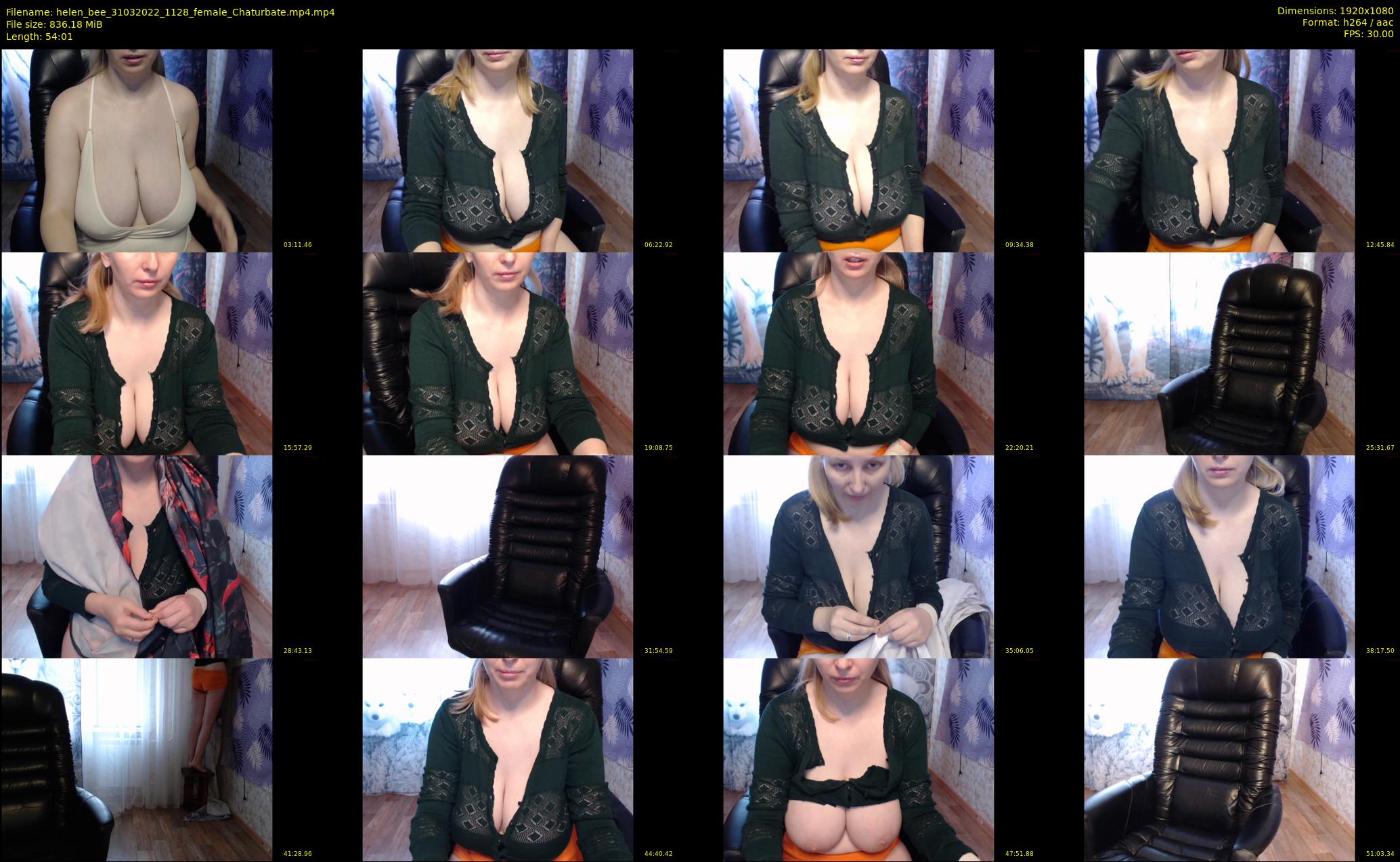 helen_bee — 55 minute Chaturbate female cam show recording, 1080p, Mar 31, 2022