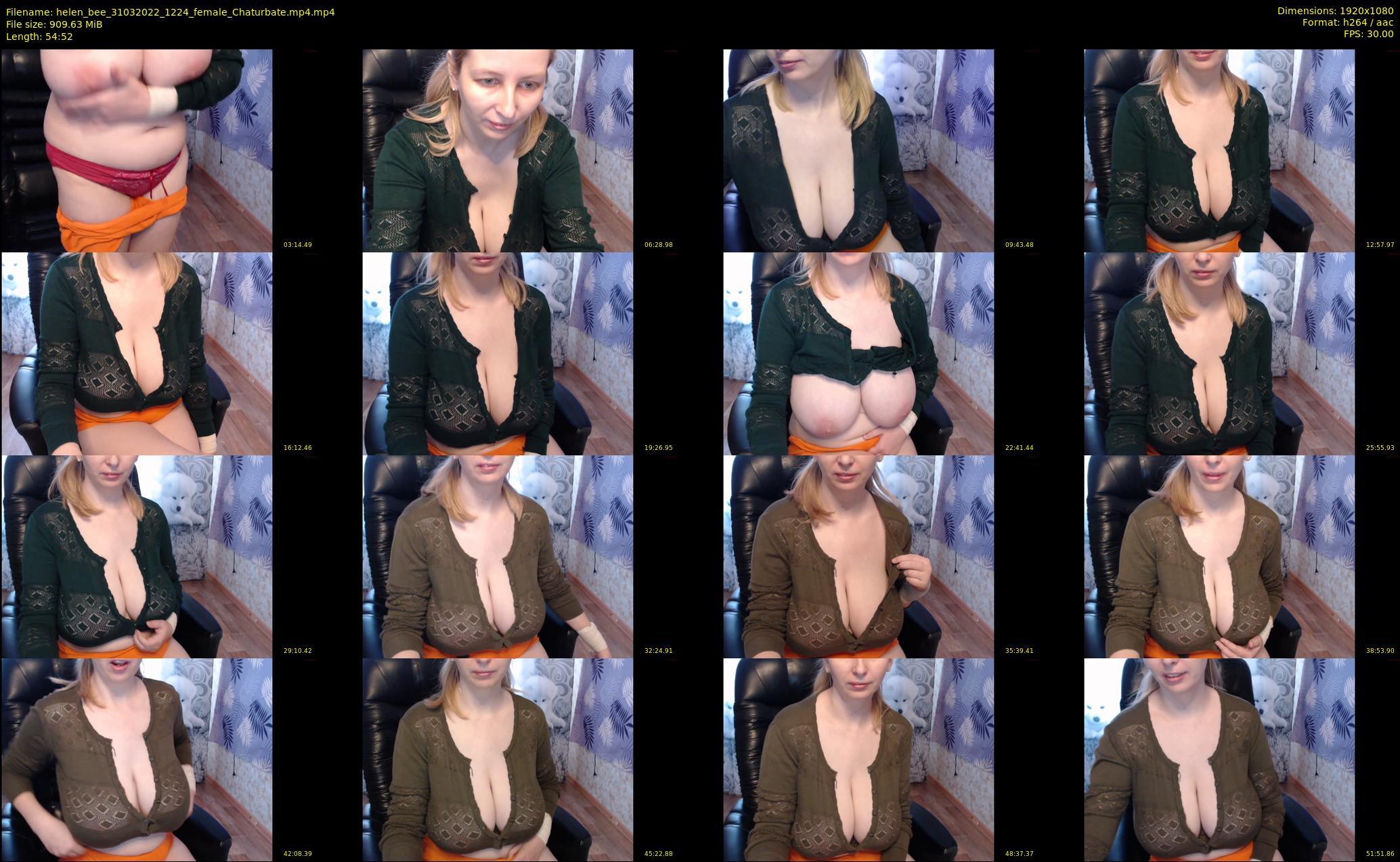 helen_bee — 55 minute Chaturbate female cam show recording, 1080p, Mar 31, 2022