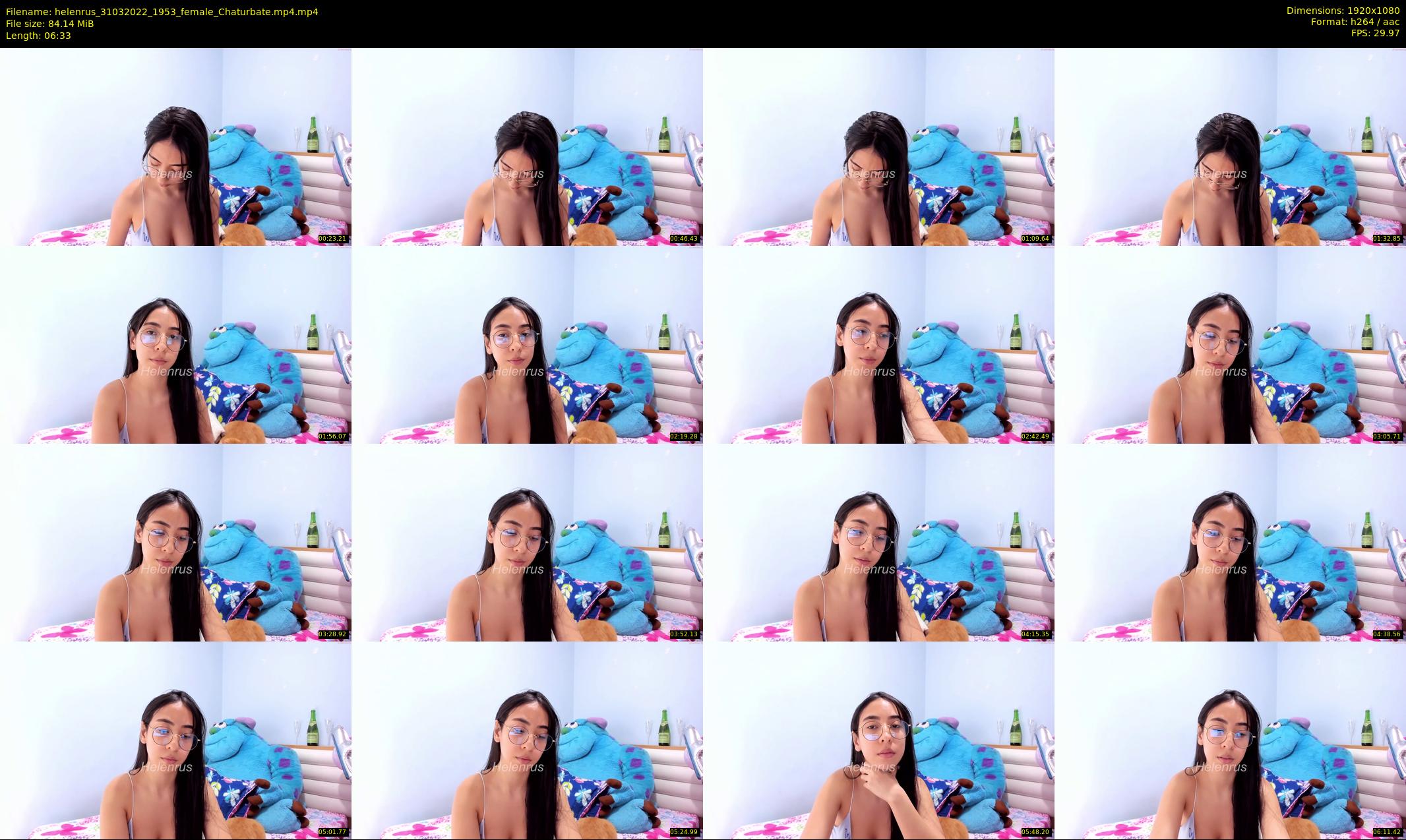helenrus — 7 minute Chaturbate female cam show recording, 1080p, Mar 31, 2022
