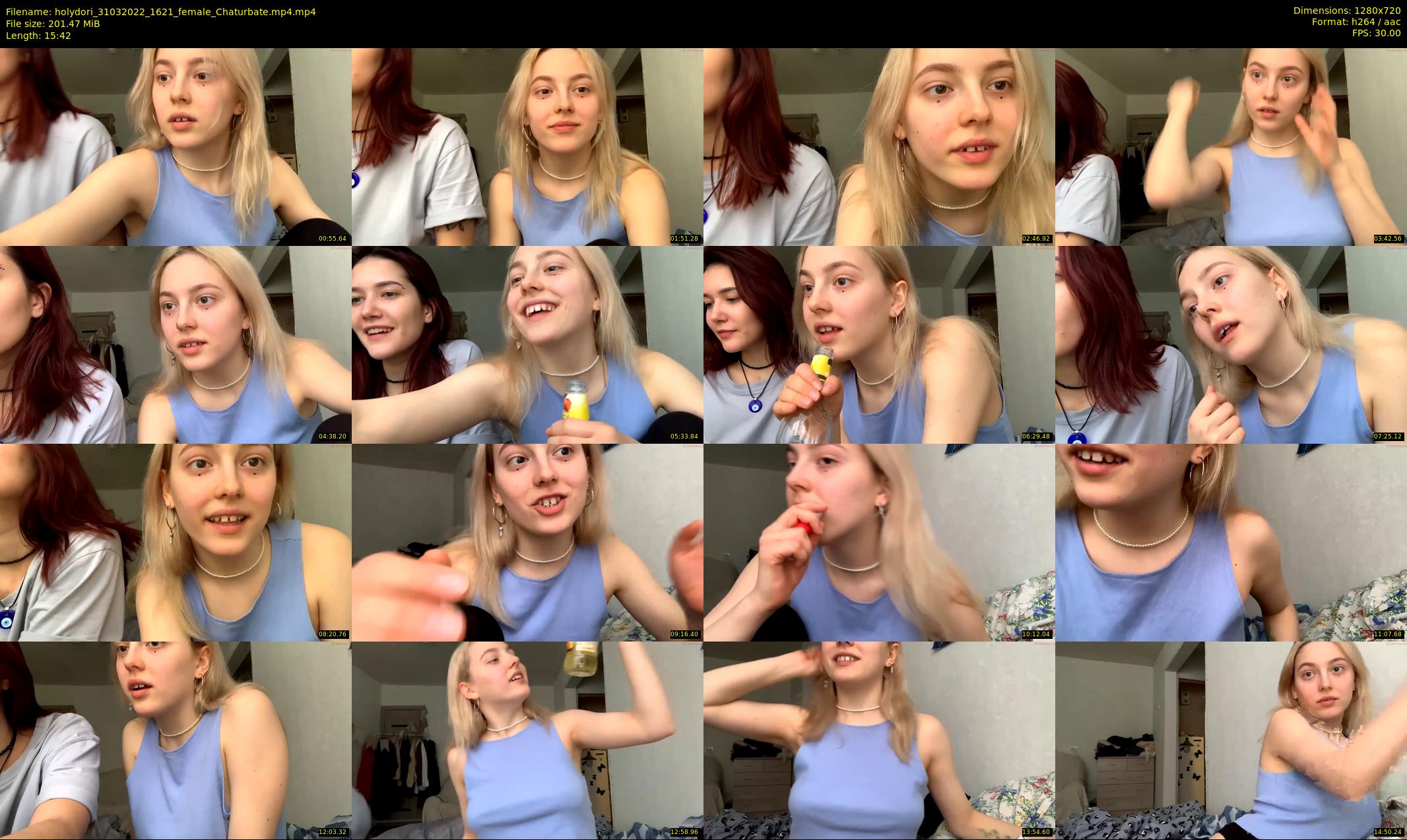 holydori — 16 minute Chaturbate female cam show recording, 720p, Mar 31, 2022