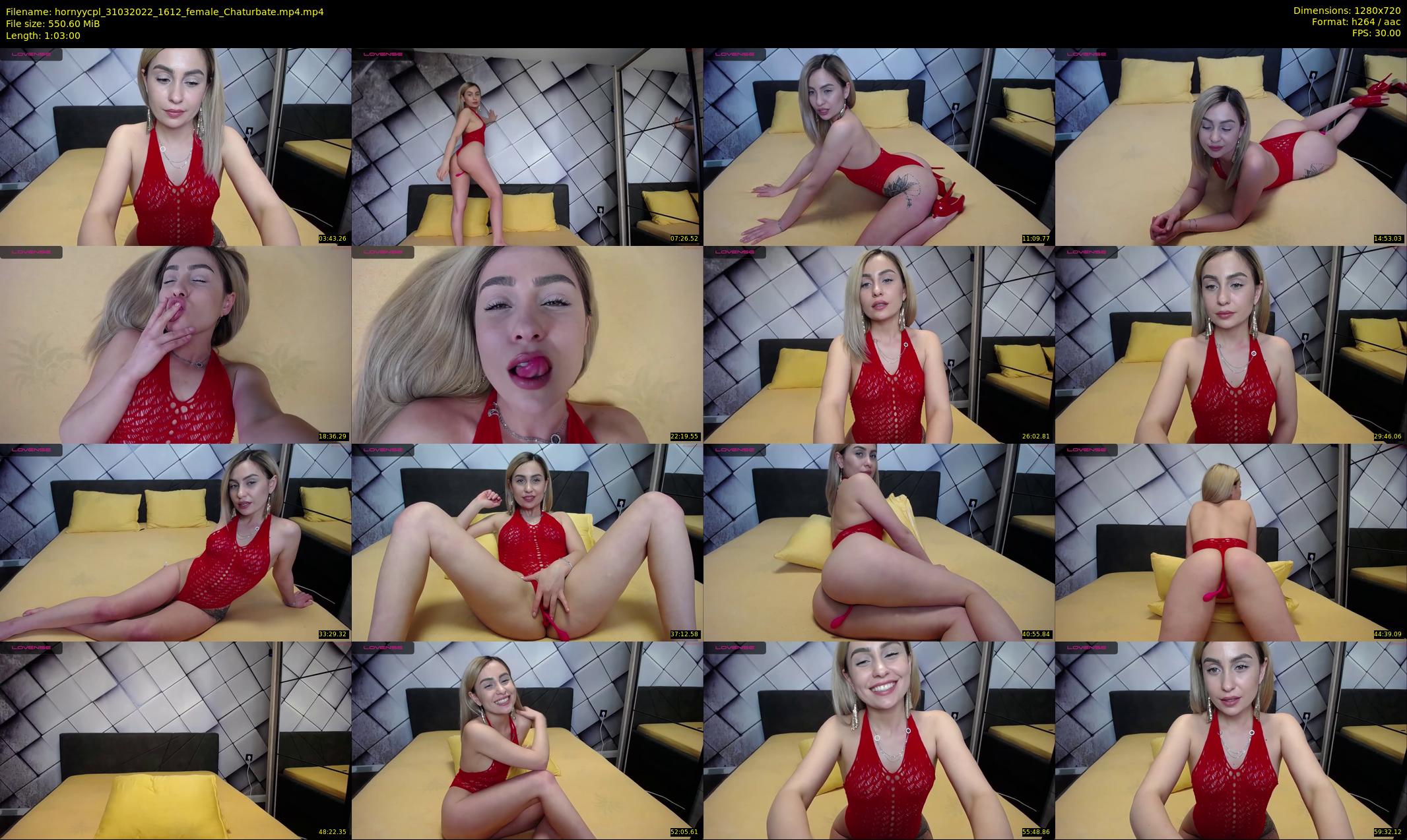 hornyycpl — 63 minute Chaturbate couple cam show recording, 720p, Mar 31, 2022