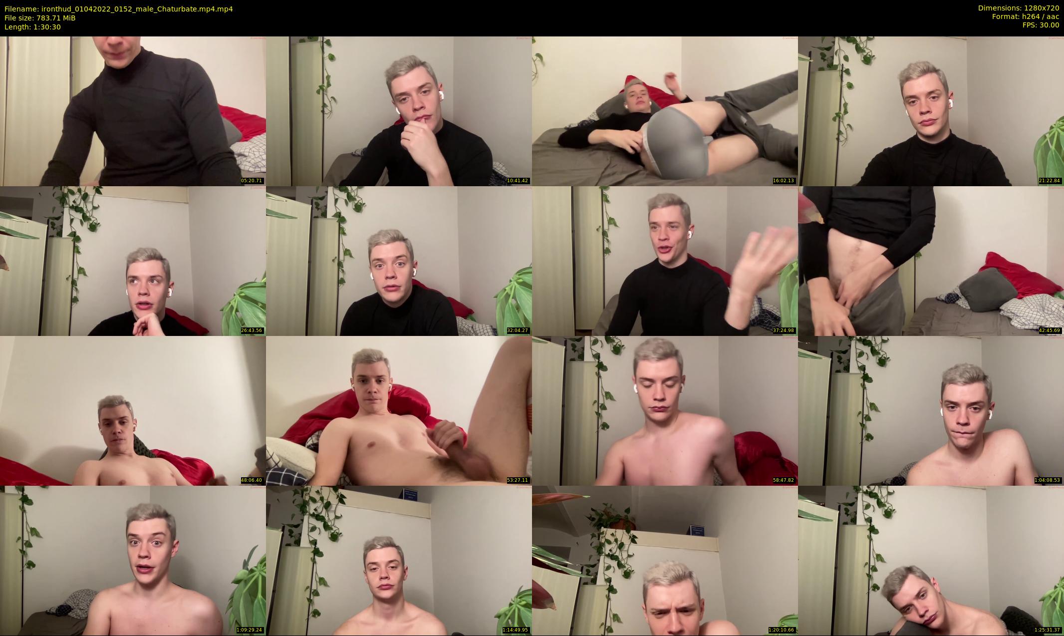 ironthud — 91 minute Chaturbate male cam show recording, 720p, Apr 1, 2022