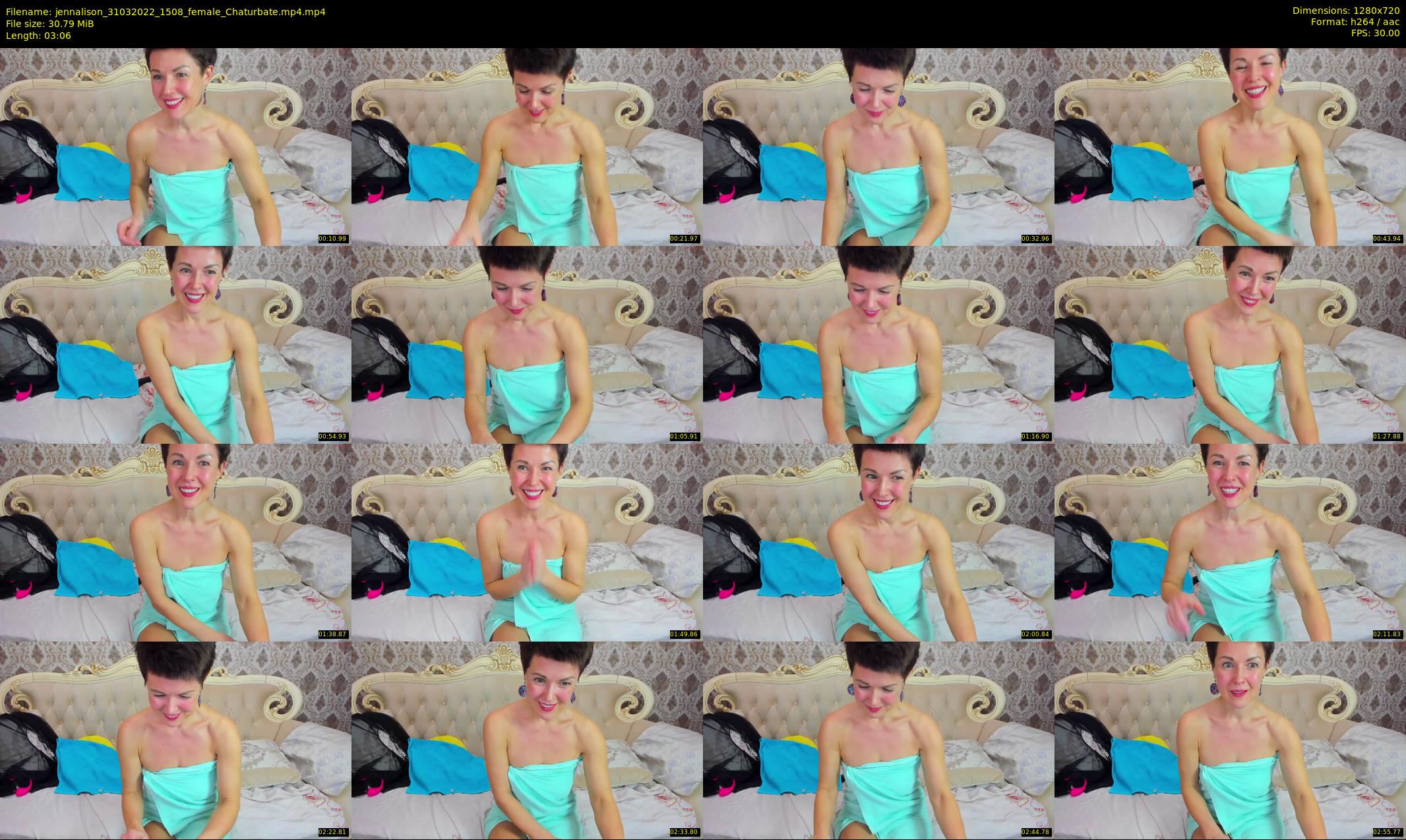 jennalison — 4 minute Chaturbate female cam show recording, 720p, Mar 31, 2022