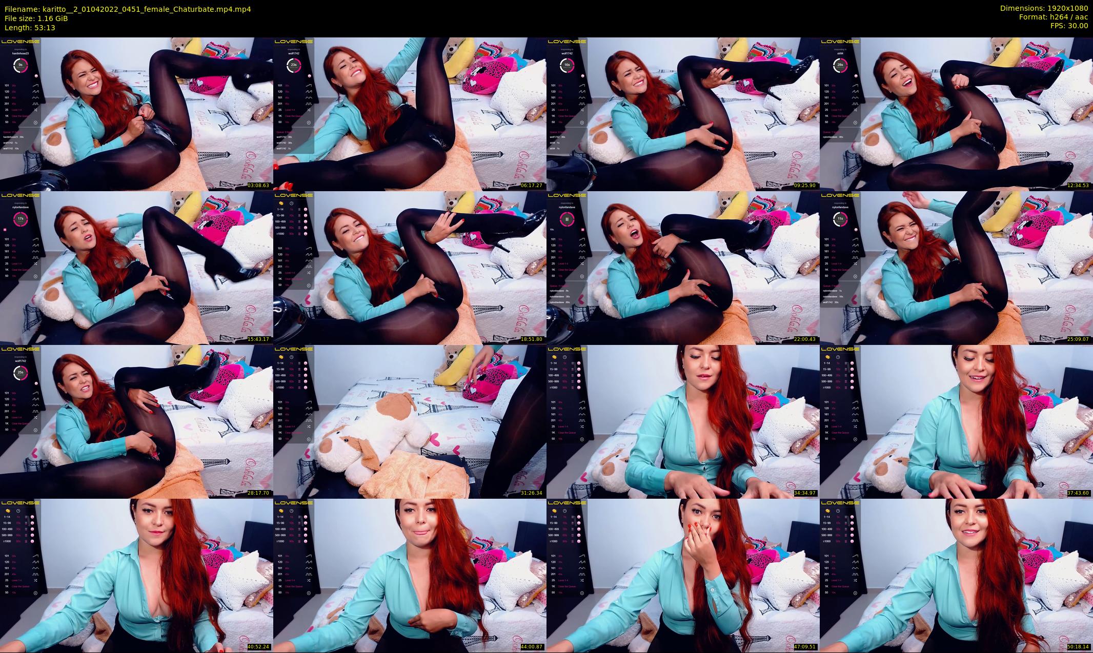 karitto__2 — 54 minute Chaturbate female cam show recording, 1080p, Apr 1, 2022
