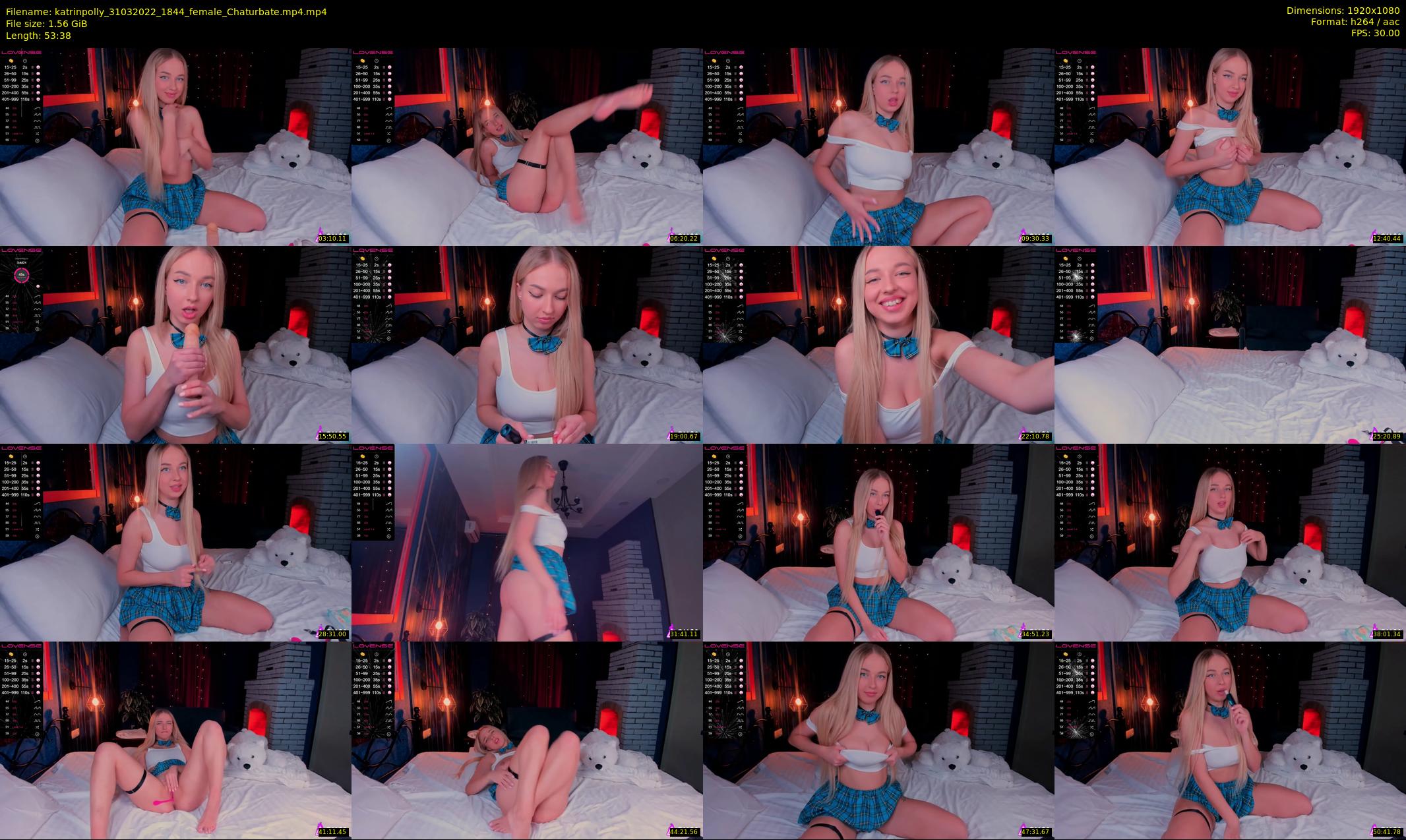 katrinpolly — 54 minute Chaturbate couple cam show recording, 1080p, Mar 31, 2022