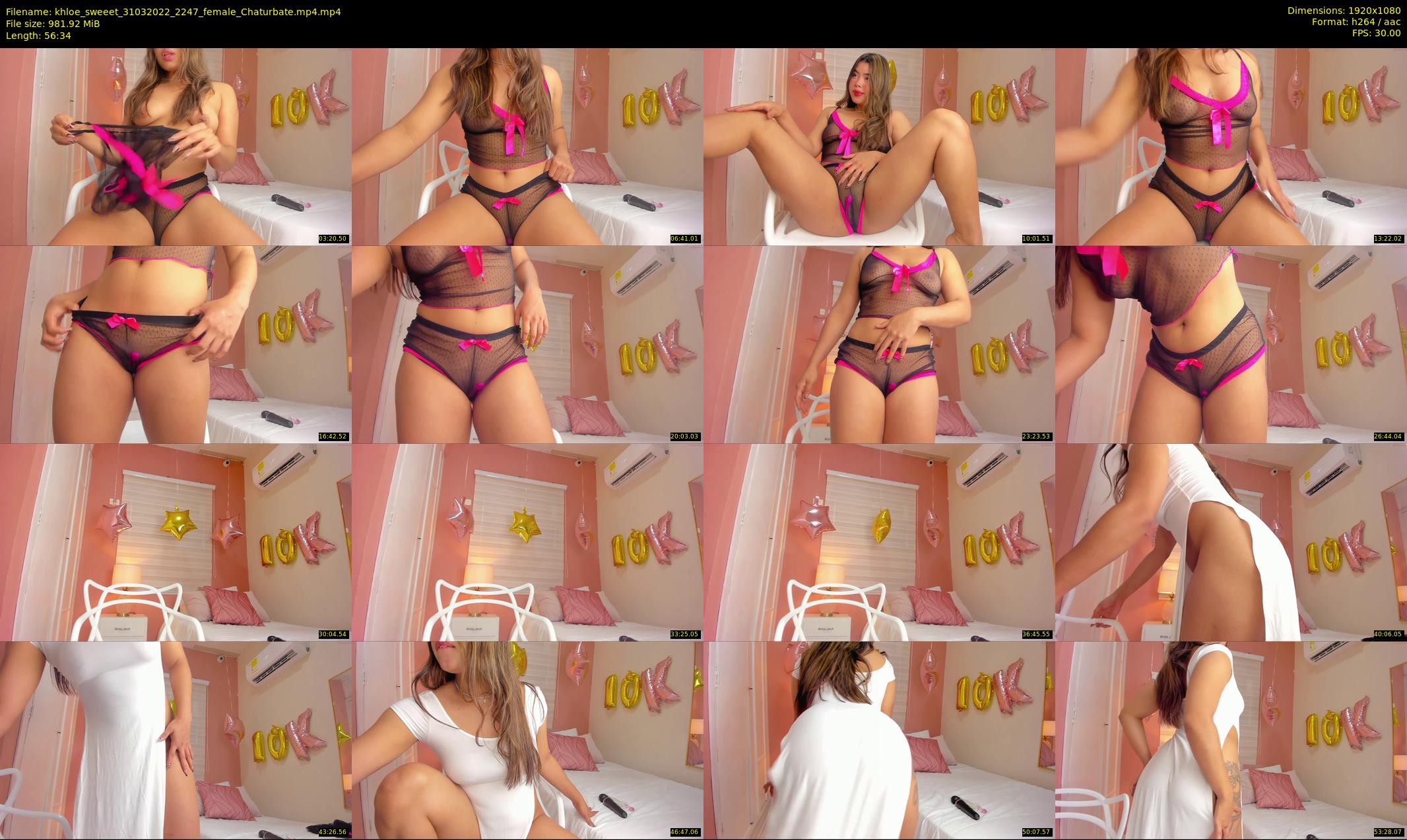 khloe_sweeet — 57 minute Chaturbate female cam show recording, 1080p, Mar 31, 2022